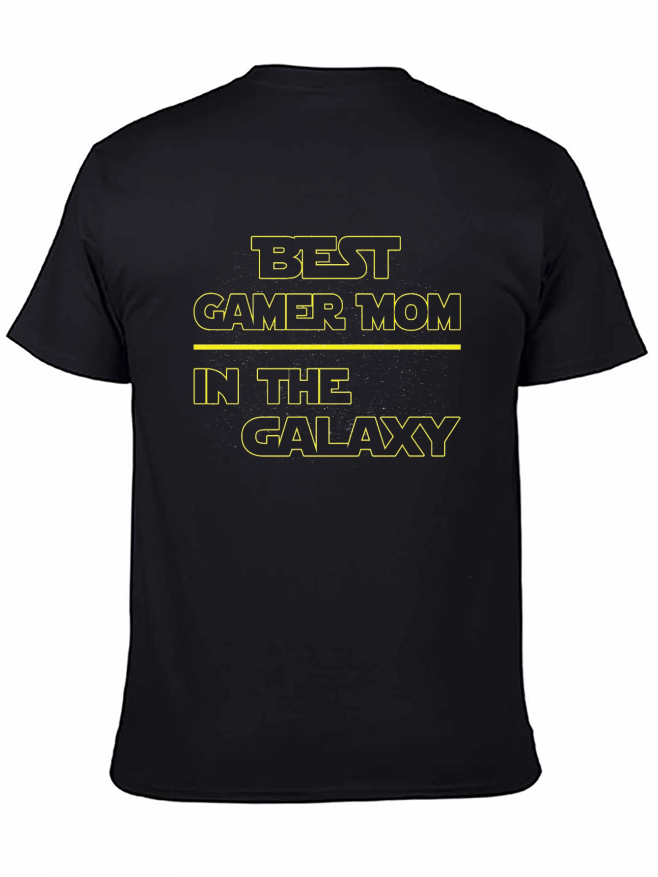 Best Gamer Mom in the Galaxy Black T-Shirt