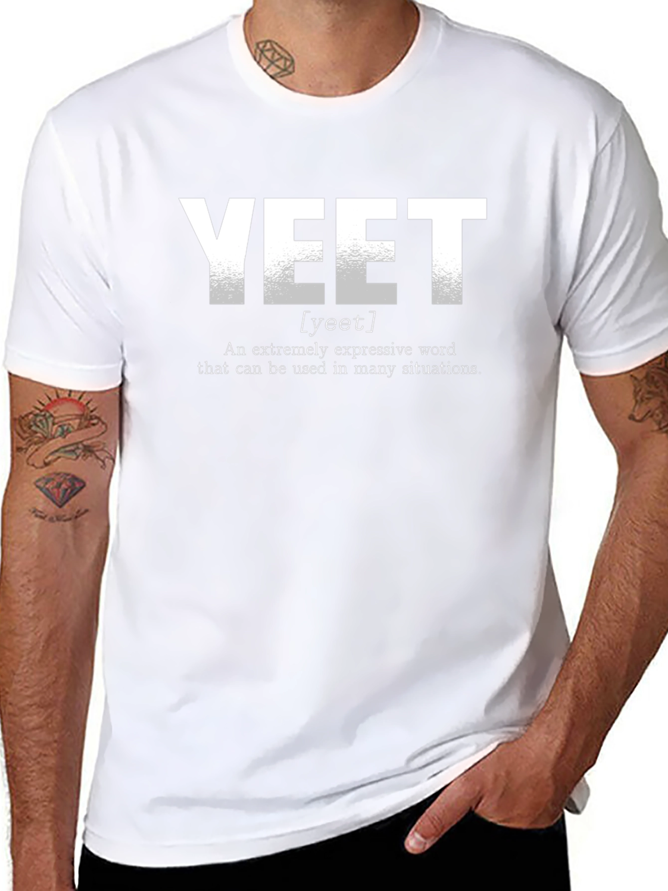 YEET Definition T-Shirt - Expressive Word Tee