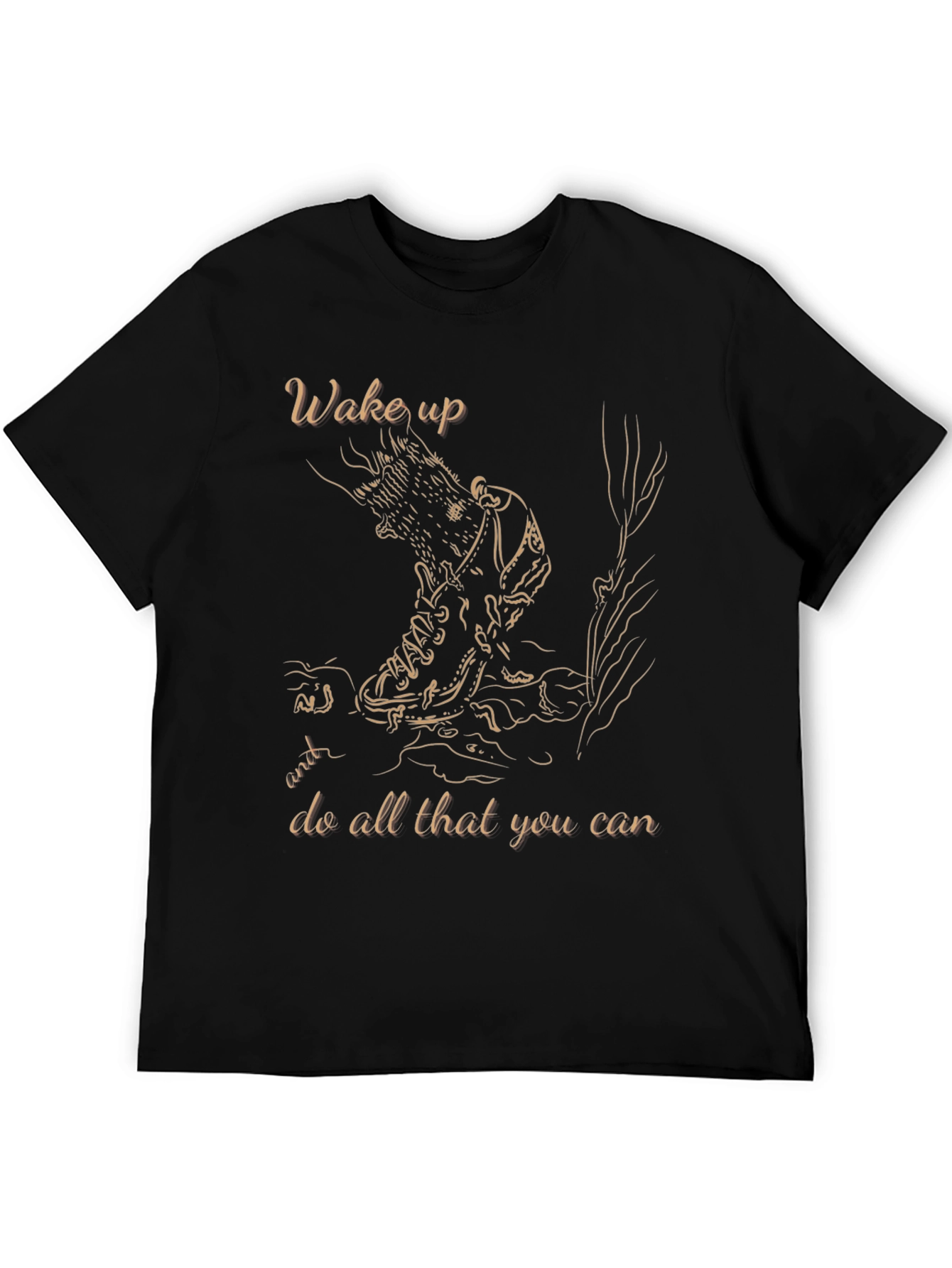 Wake Up Graphic Tee - Inspiration Shirt