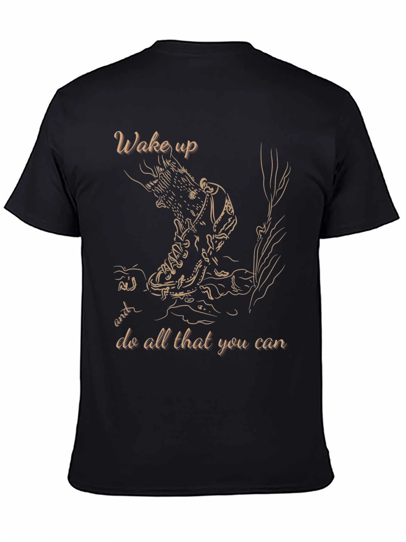 Wake Up Graphic Tee - Inspiration Shirt