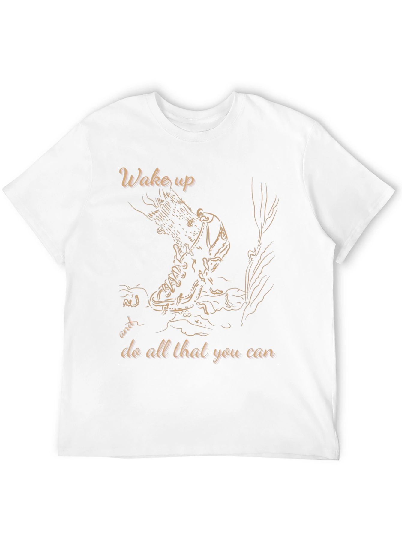 Wake Up Graphic Tee - Inspiration Shirt