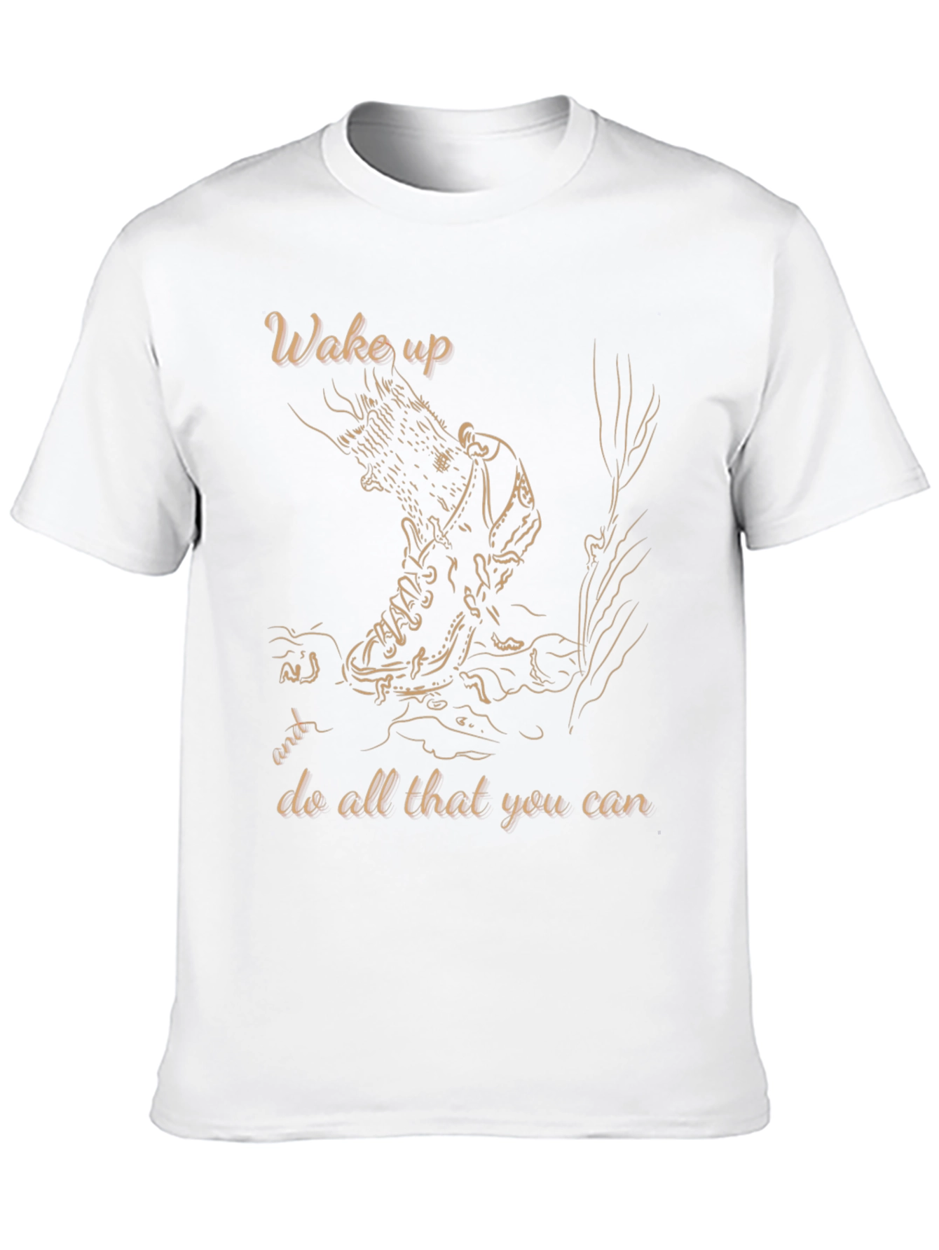 Wake Up Graphic Tee - Inspiration Shirt