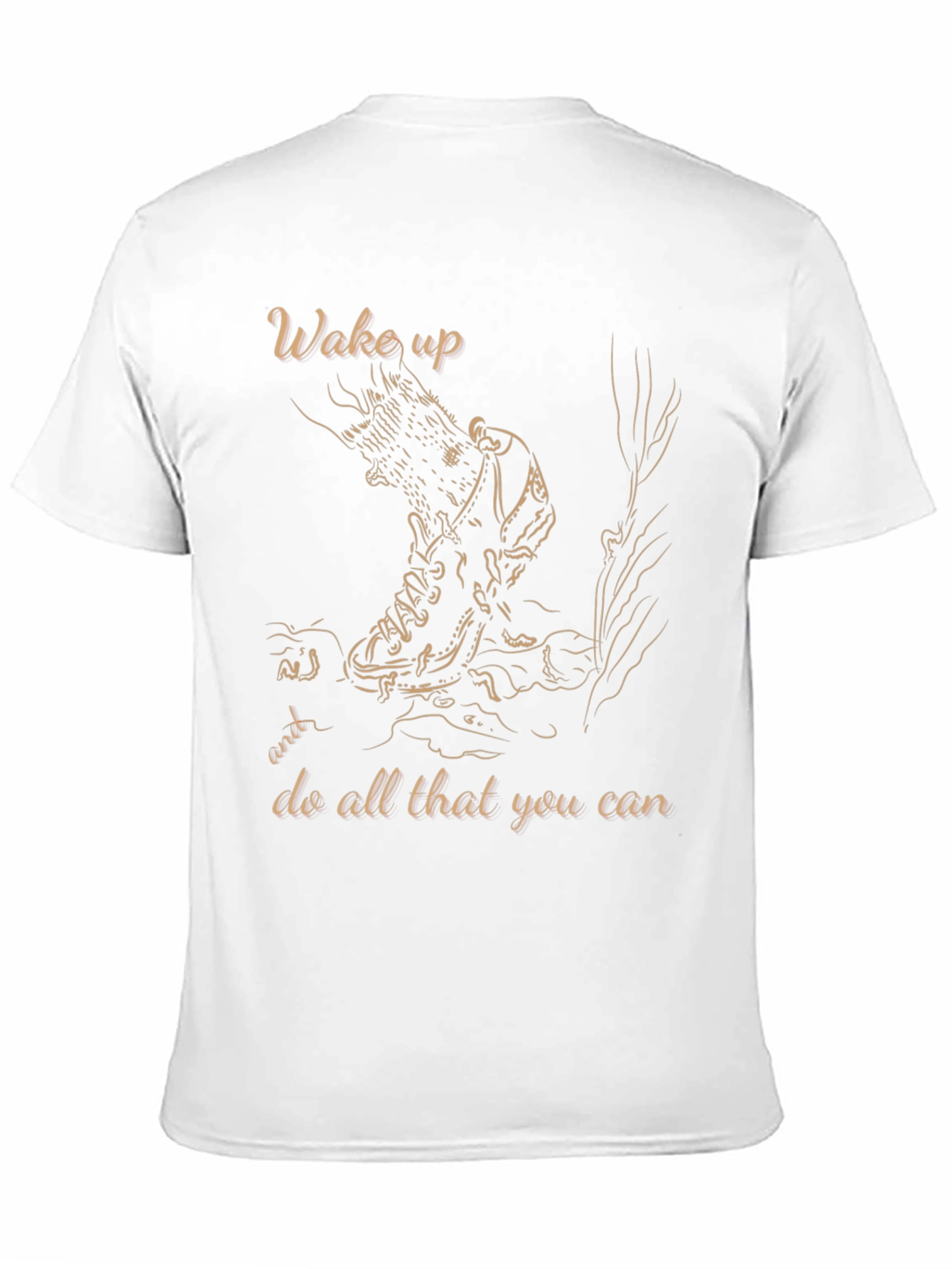 Wake Up Graphic Tee - Inspiration Shirt