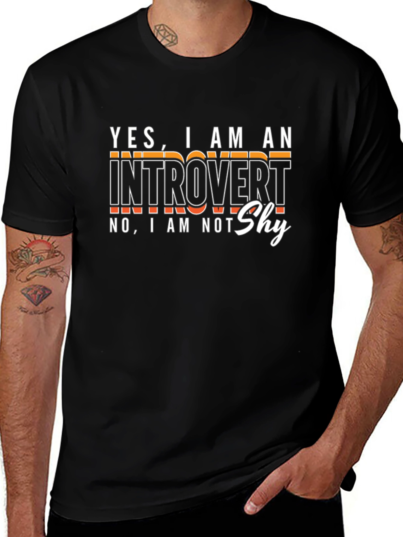 Introvert T-Shirt - Yes I am an Introvert