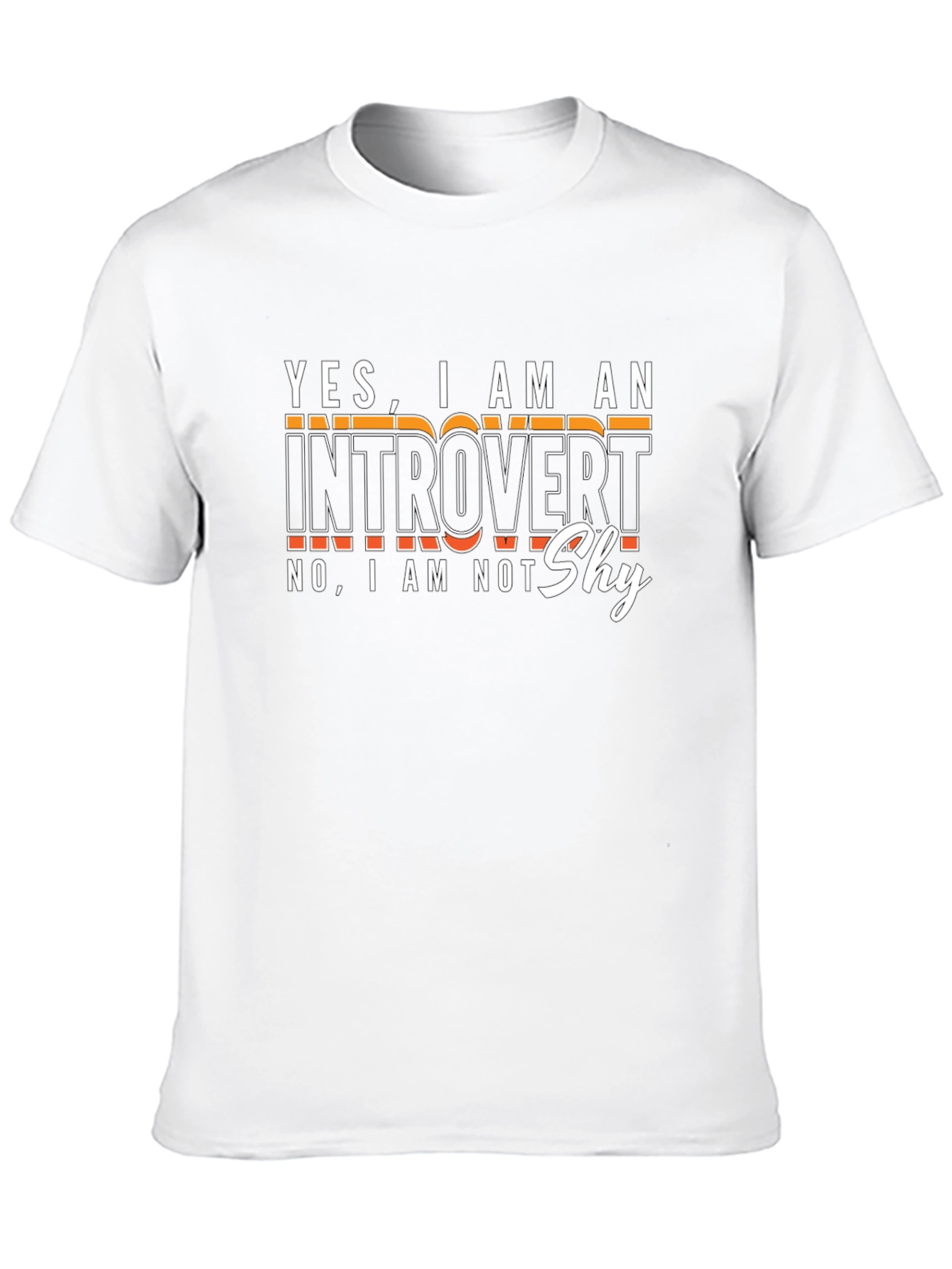 Introvert T-Shirt - Yes I am an Introvert