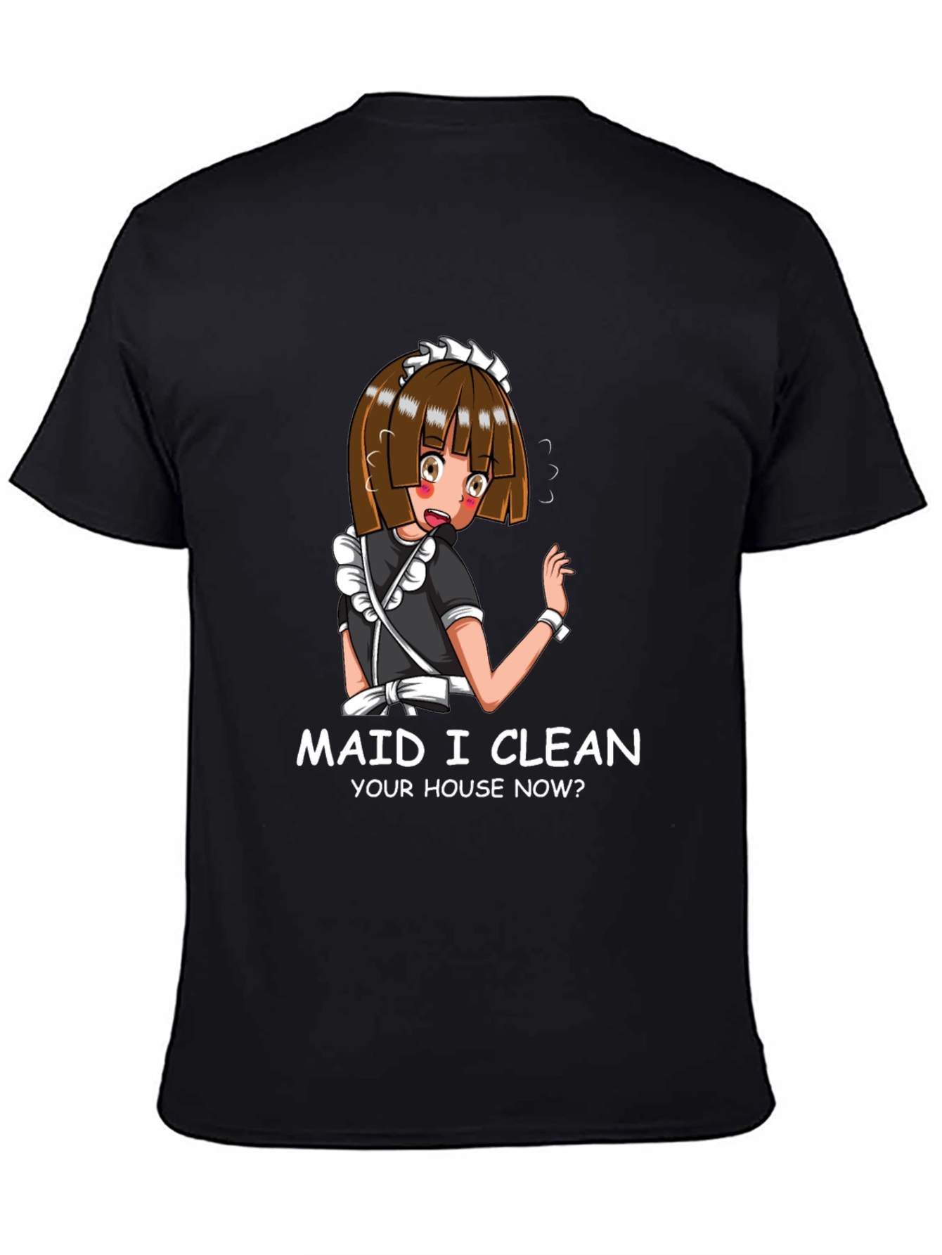 Anime Maid Graphic T-Shirt