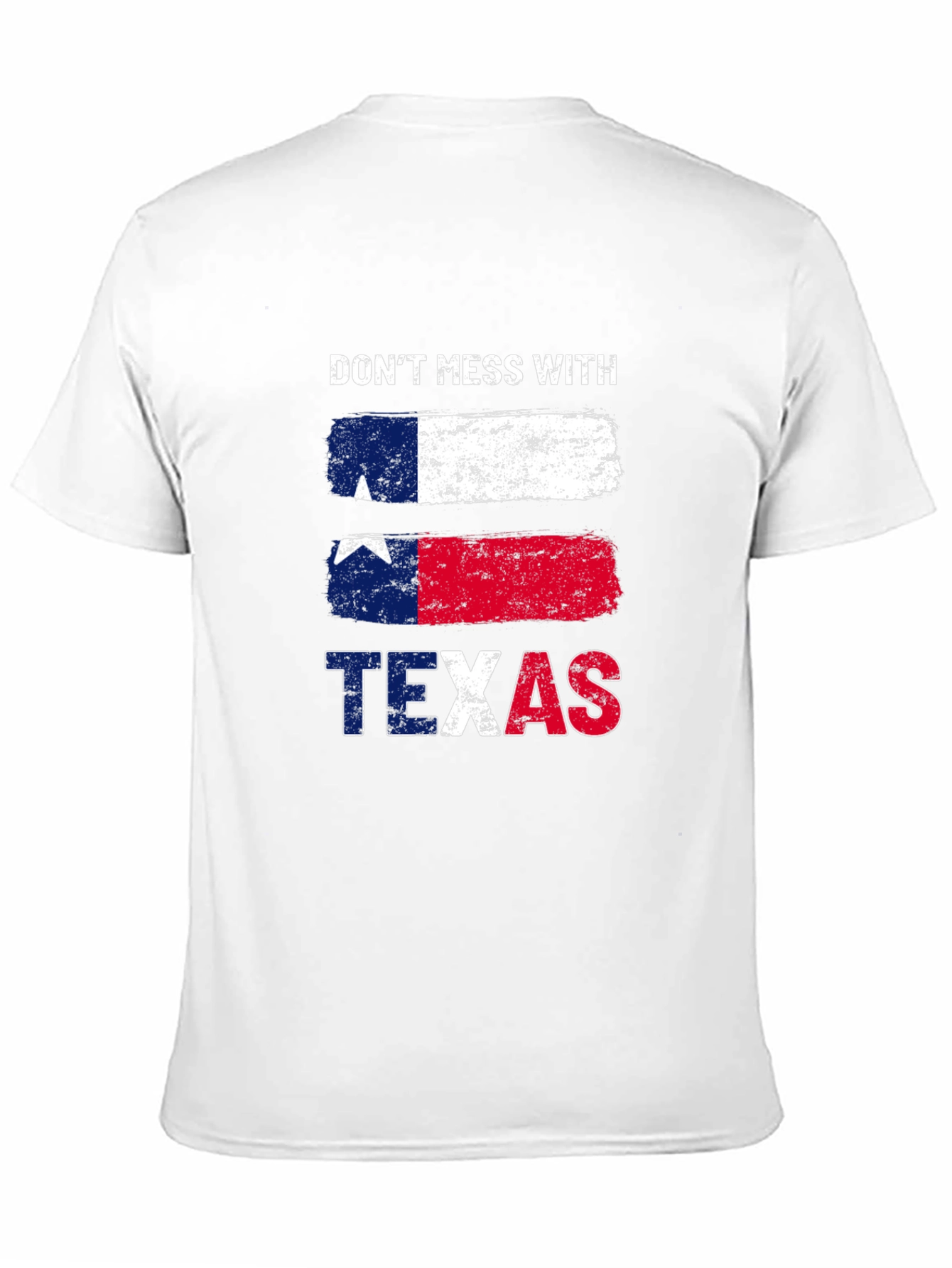 Dont Mess with Texas T-Shirt Black Cotton
