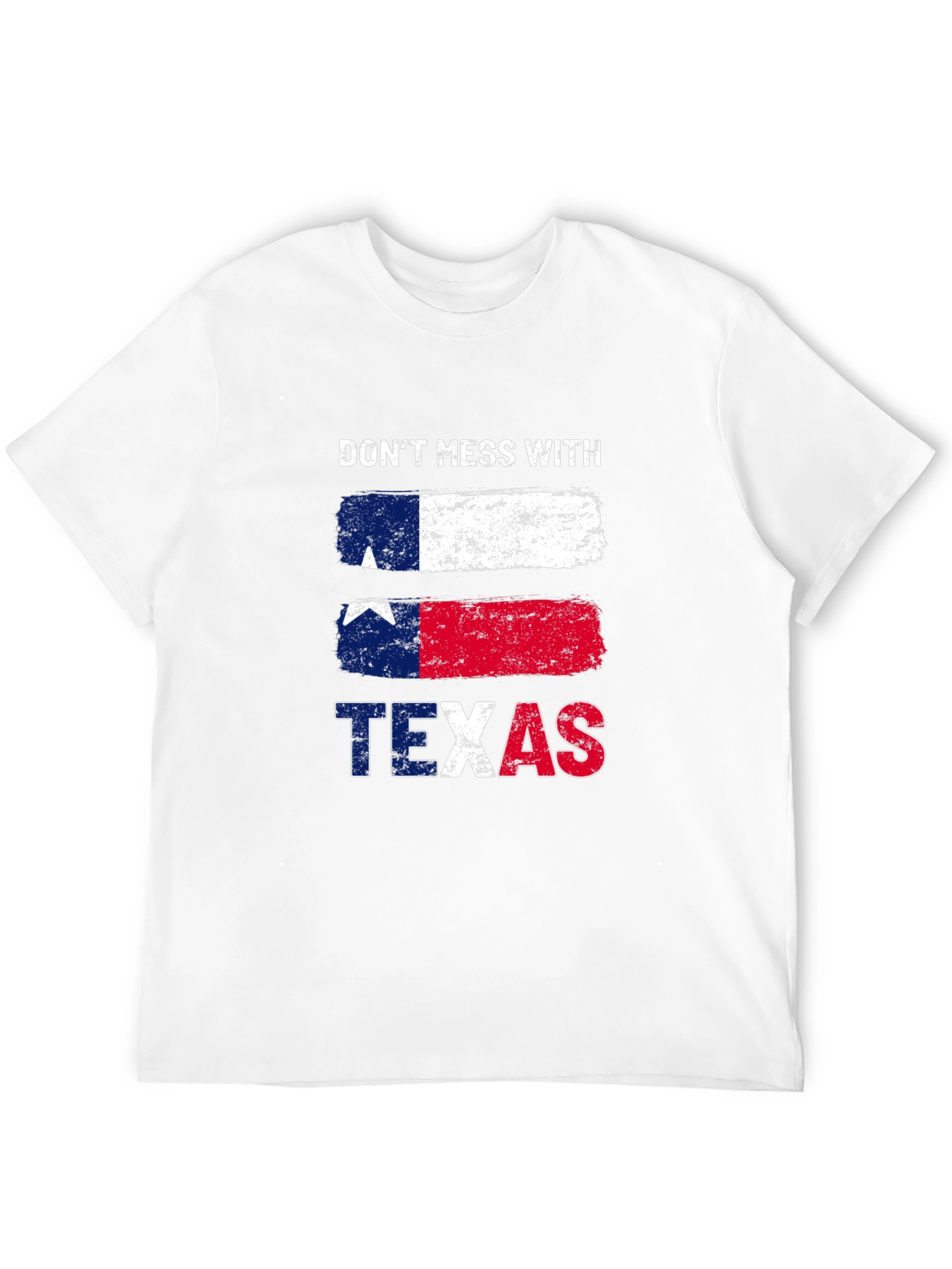 Dont Mess with Texas T-Shirt Black Cotton