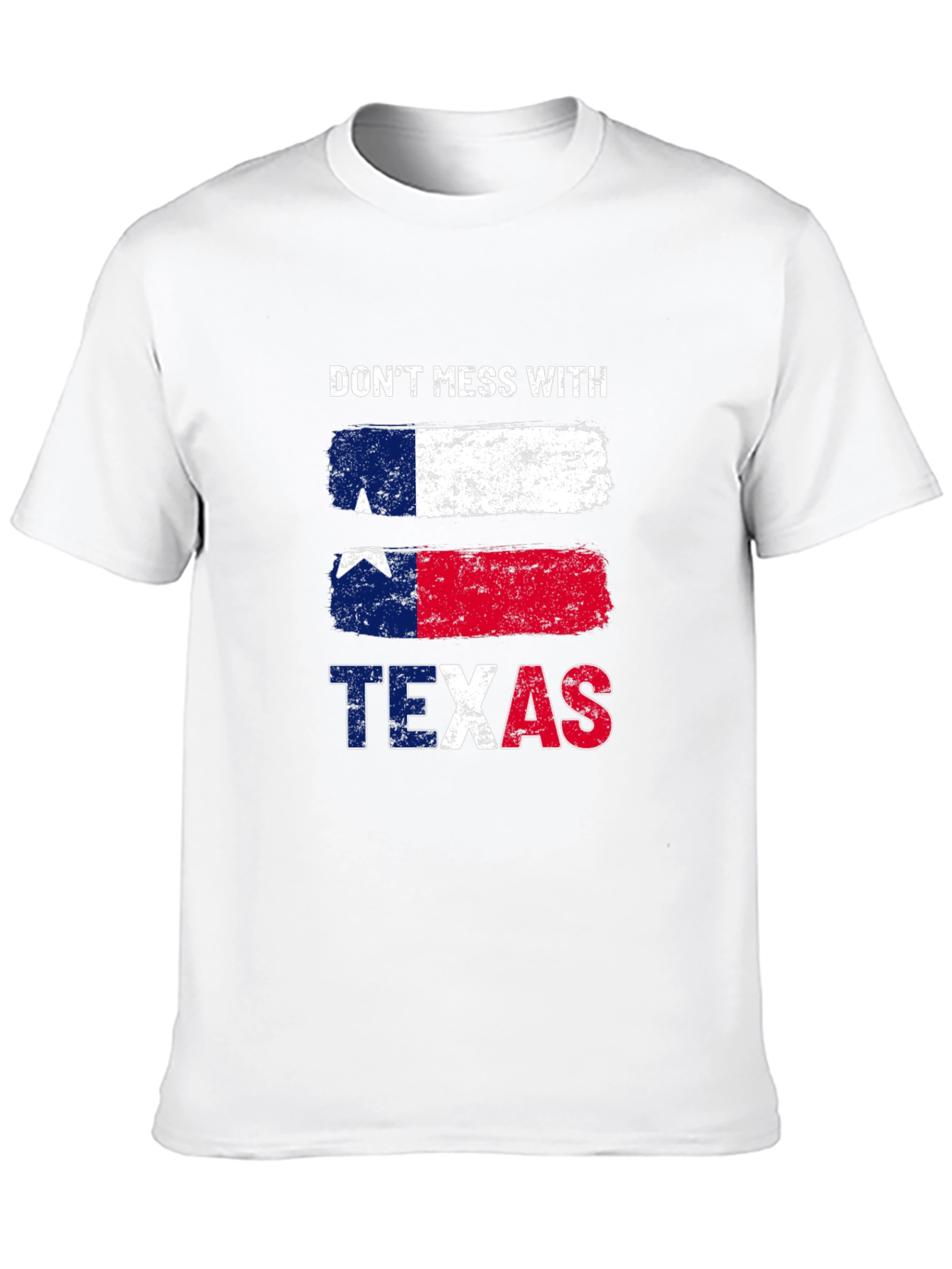 Dont Mess with Texas T-Shirt Black Cotton