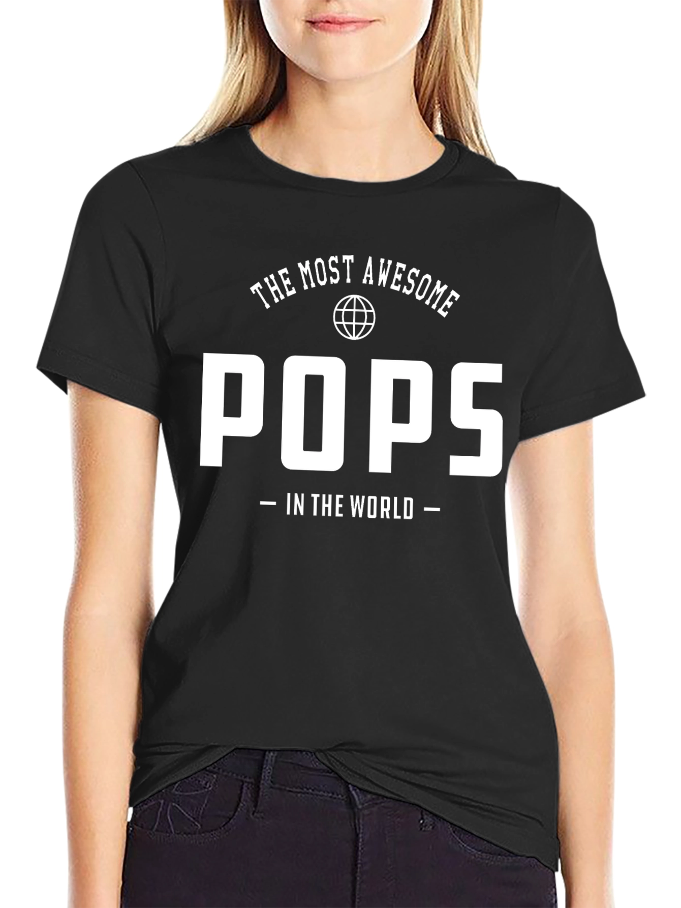 Awesome Pops T-Shirt - Gift for Dad