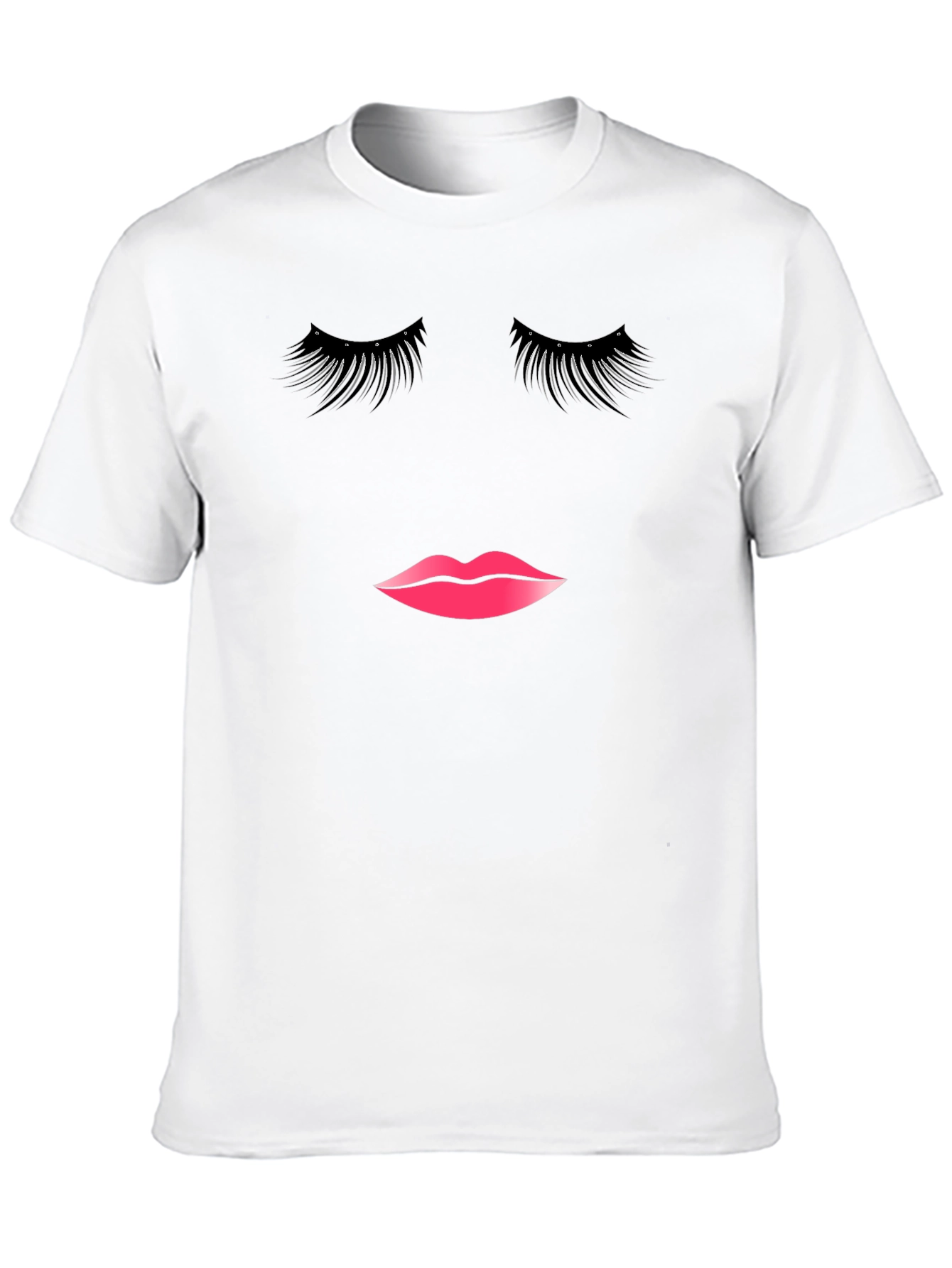 Eyelashes & Lips Graphic T-Shirt