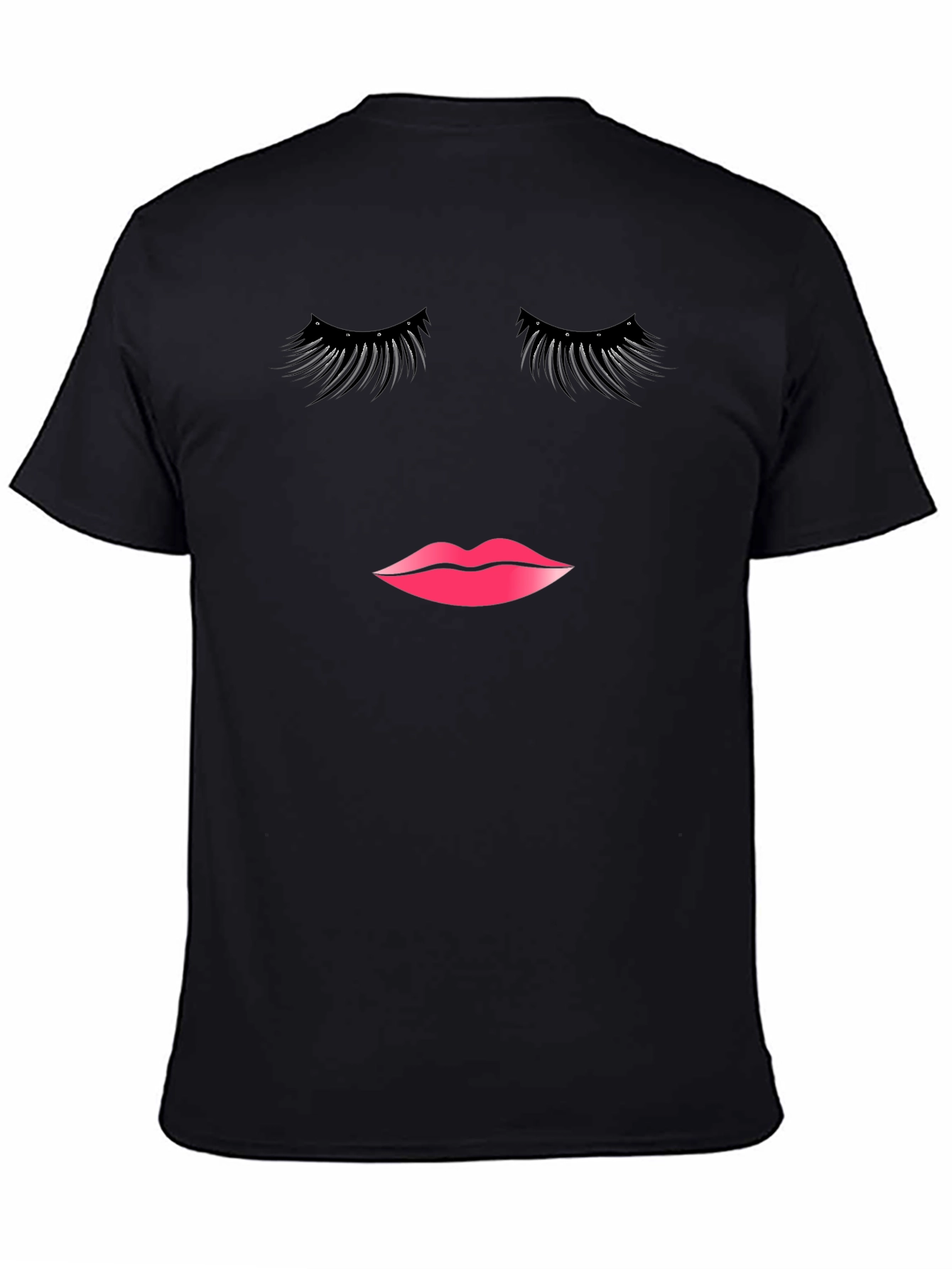 Eyelashes & Lips Graphic T-Shirt