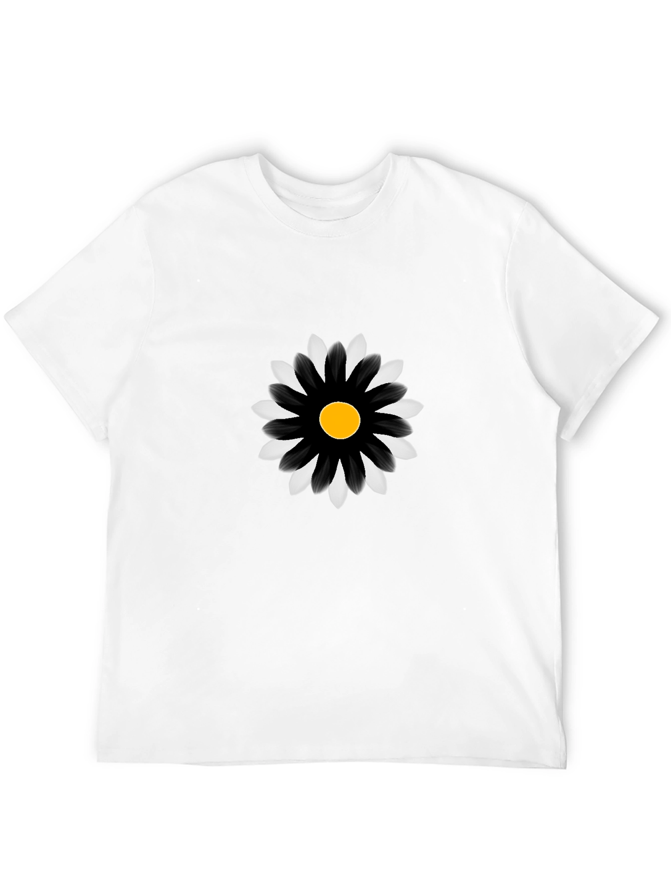 Black Daisy Graphic Tee