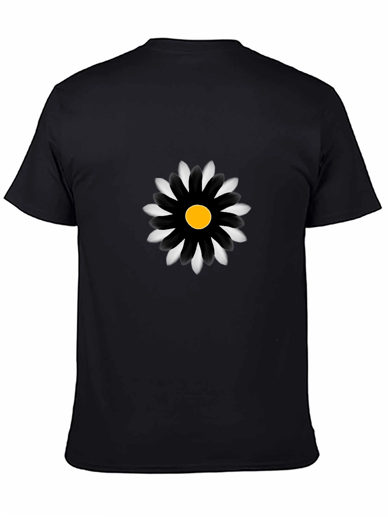 Black Daisy Graphic Tee