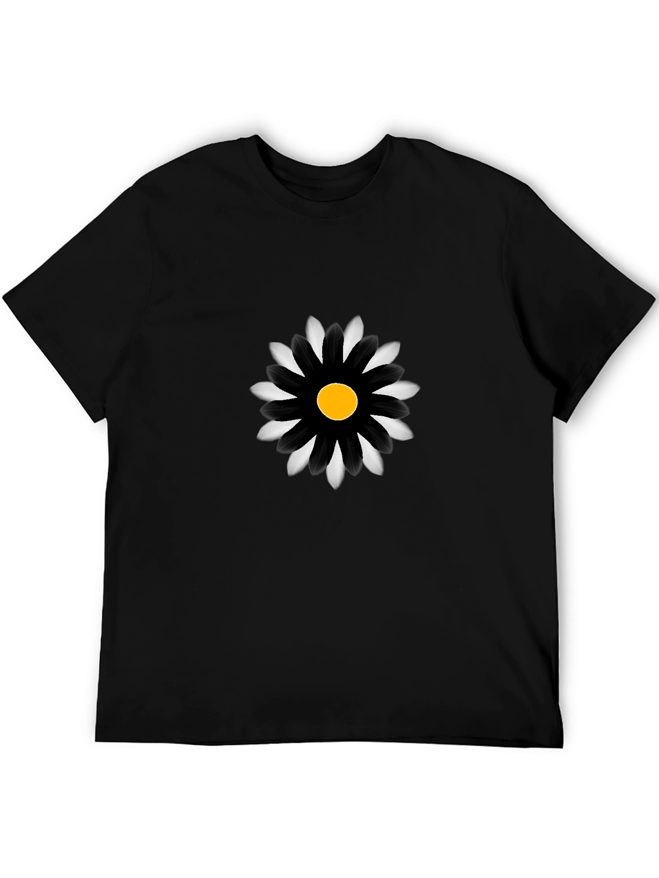 Black Daisy Graphic Tee