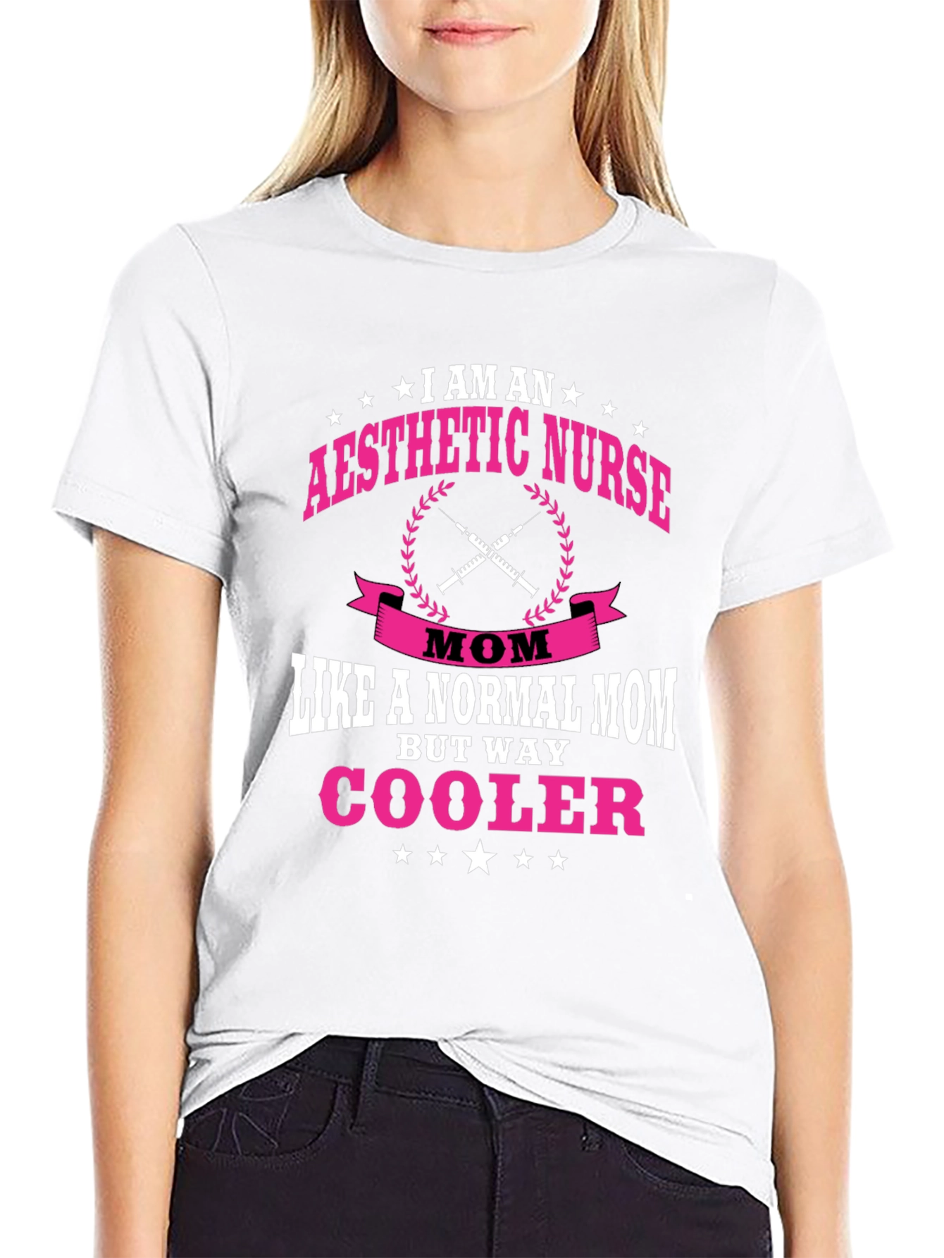 Aesthetic Nurse Mom T-Shirt - Way Cooler!