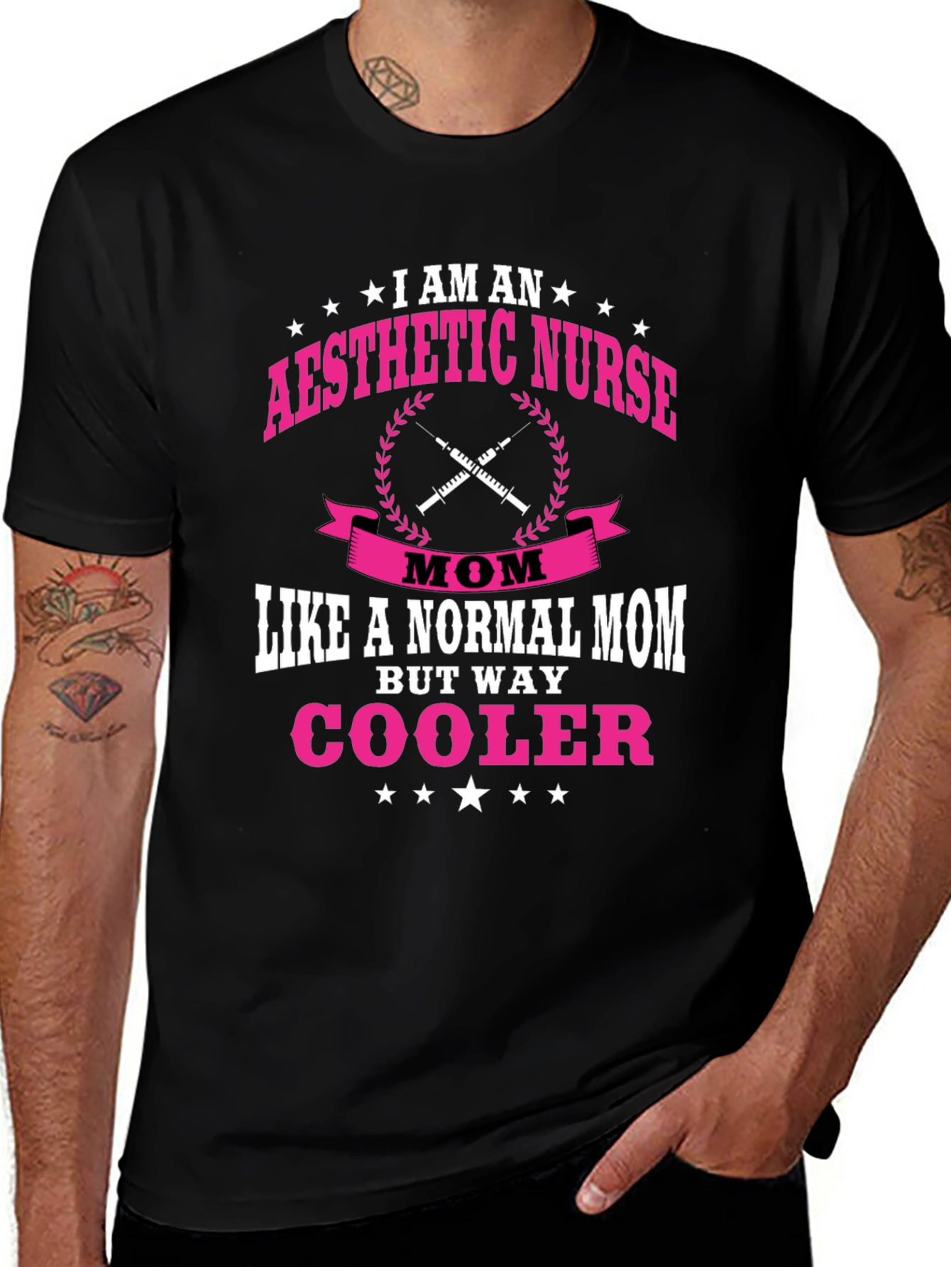 Aesthetic Nurse Mom T-Shirt - Way Cooler!