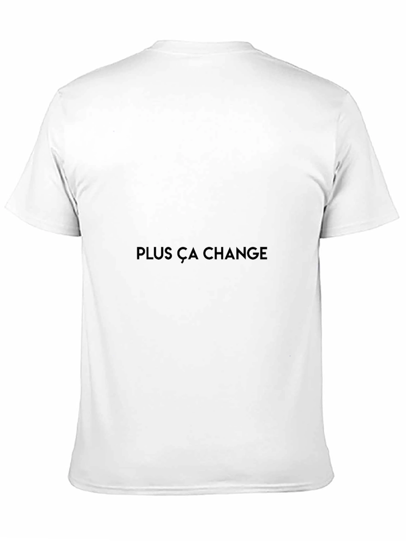 Plus Ça Change Black T-Shirt