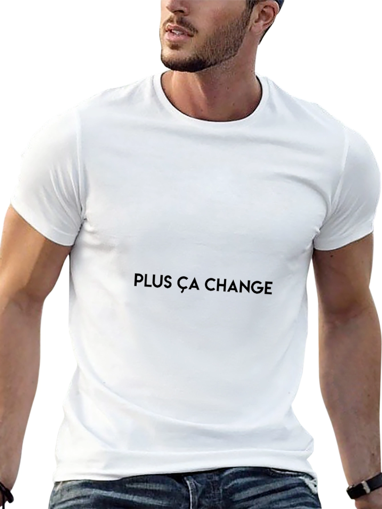 Plus Ça Change Black T-Shirt
