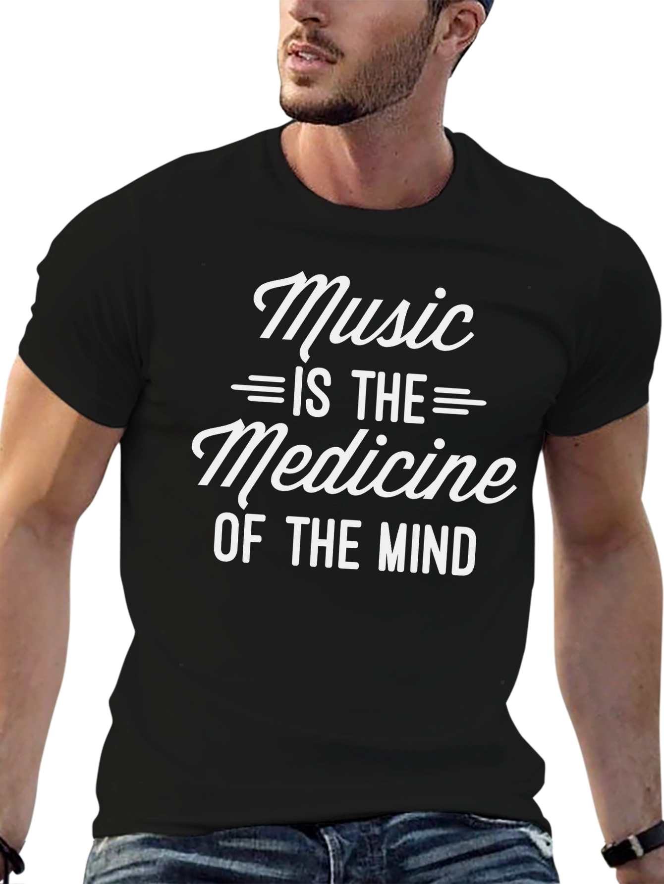 Music is the Medicine of the Mind T-Shirt