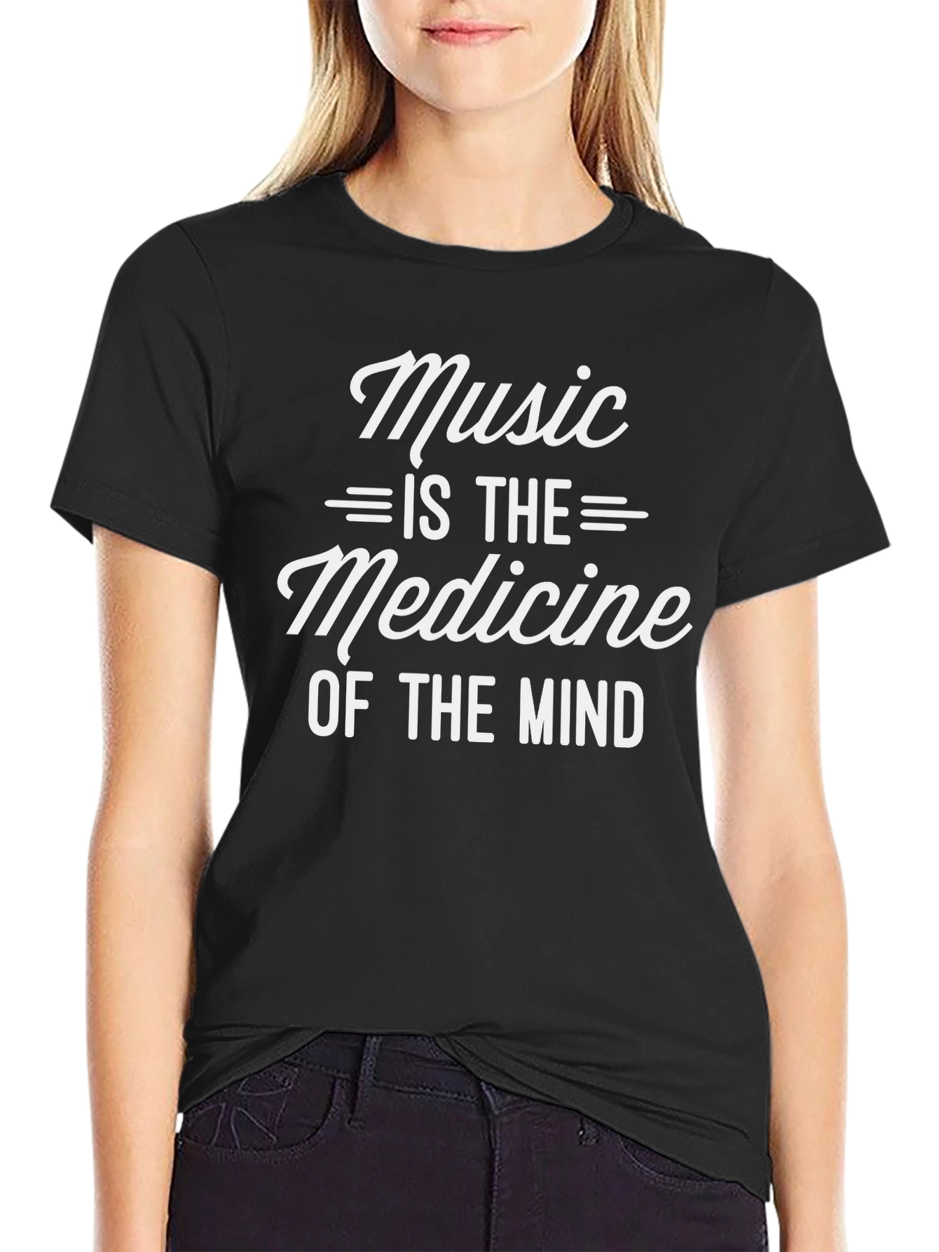 Music is the Medicine of the Mind T-Shirt