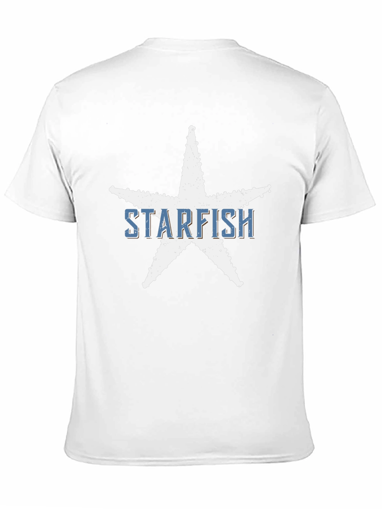 Starfish Graphic Tee - Coastal Style Black T-Shirt