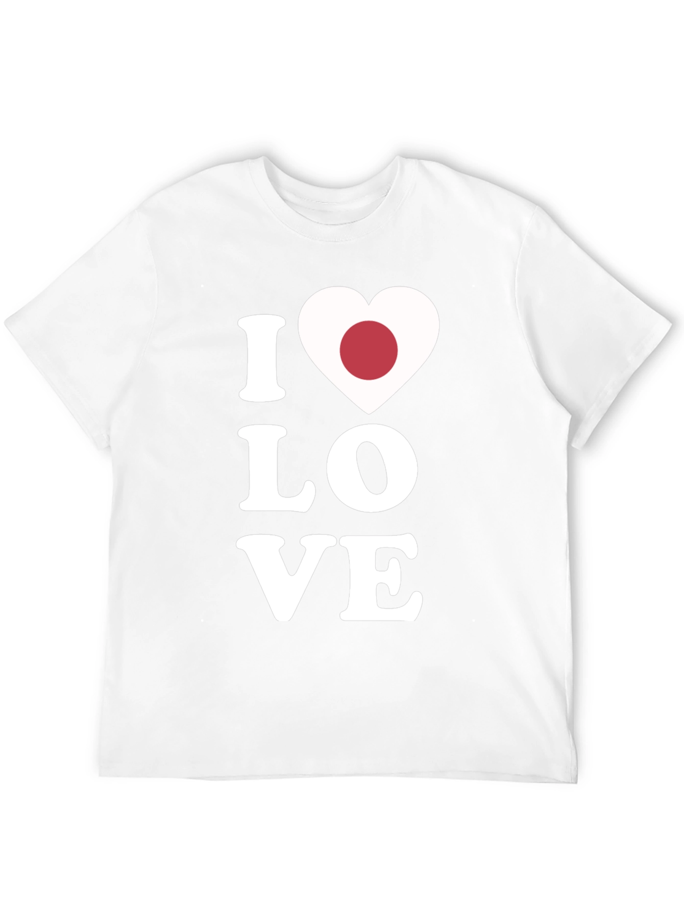 I Heart Japan T-Shirt - Black Cotton Tee