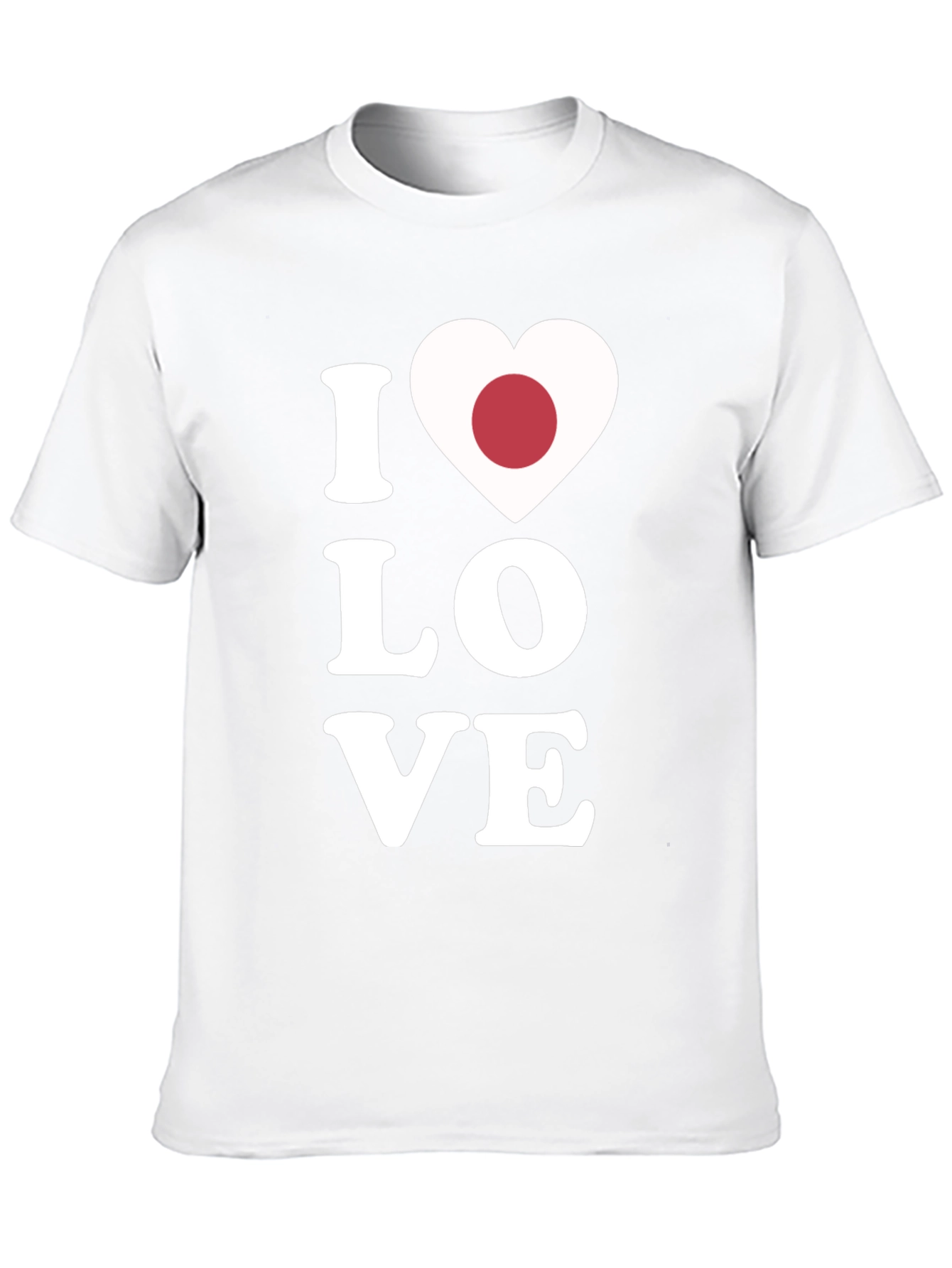 I Heart Japan T-Shirt - Black Cotton Tee