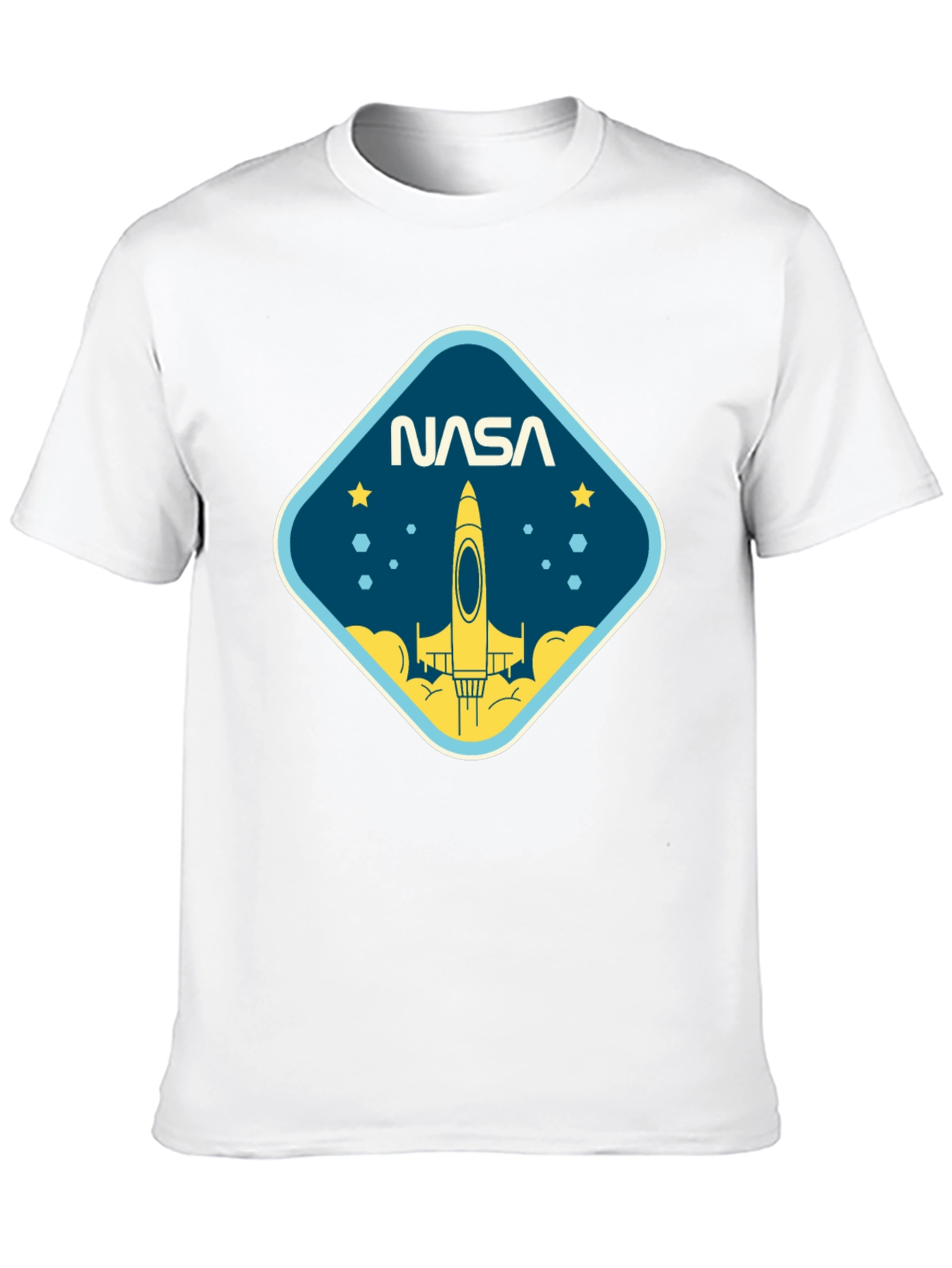 NASA Rocket Launch Graphic T-Shirt