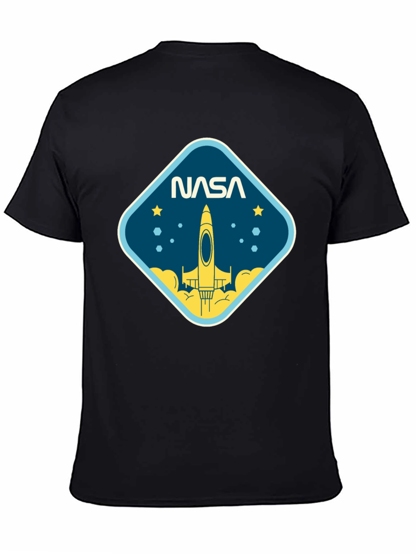 NASA Rocket Launch Graphic T-Shirt