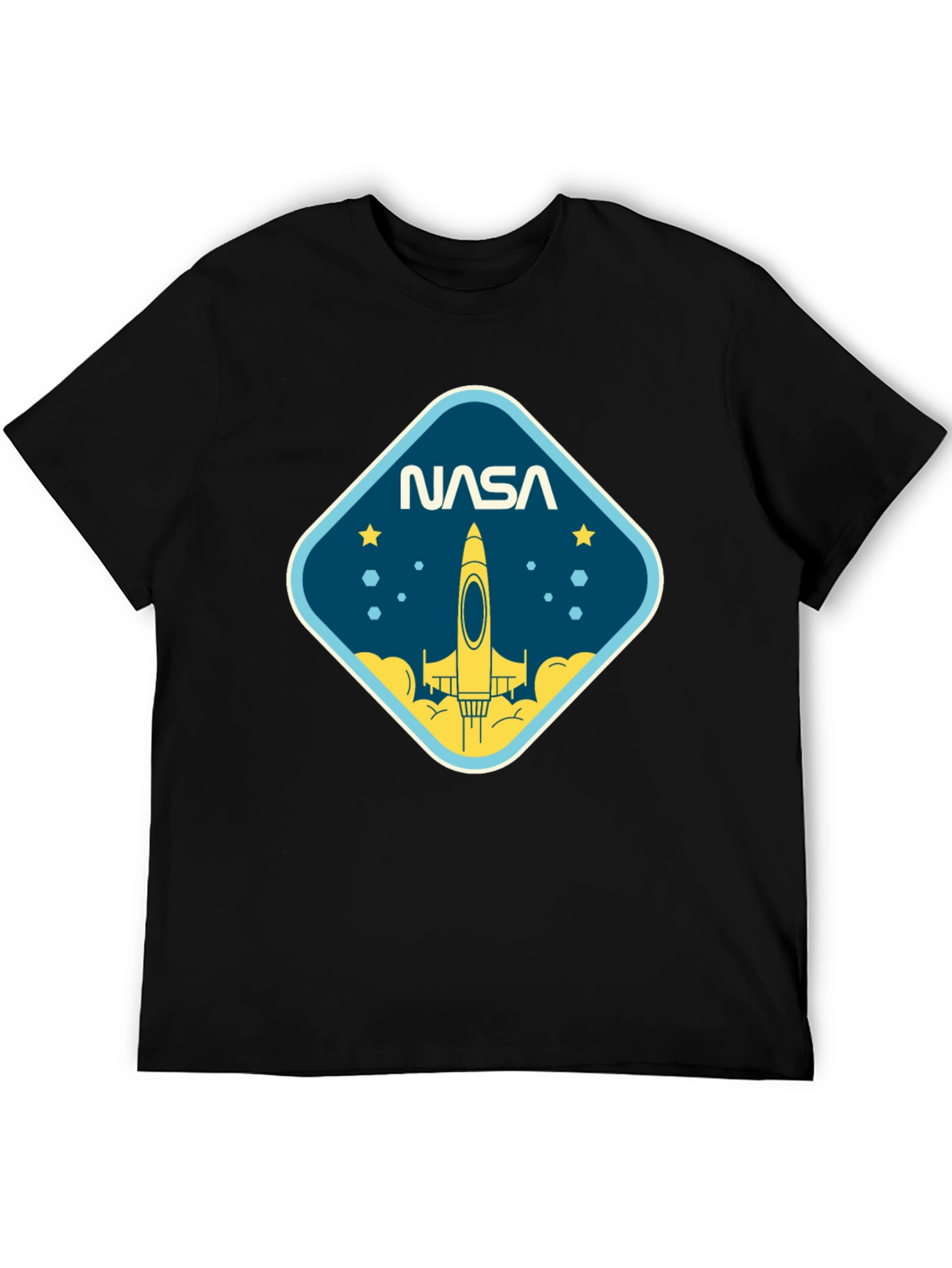 NASA Rocket Launch Graphic T-Shirt