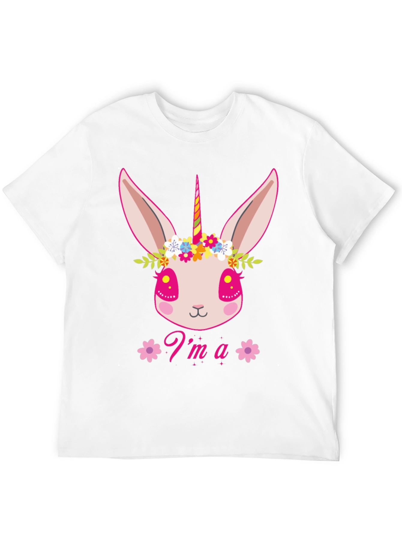 Im a Unibunny Black T-Shirt