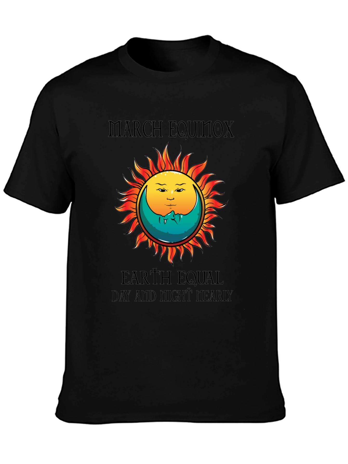 March Equinox Earth Equal T-Shirt