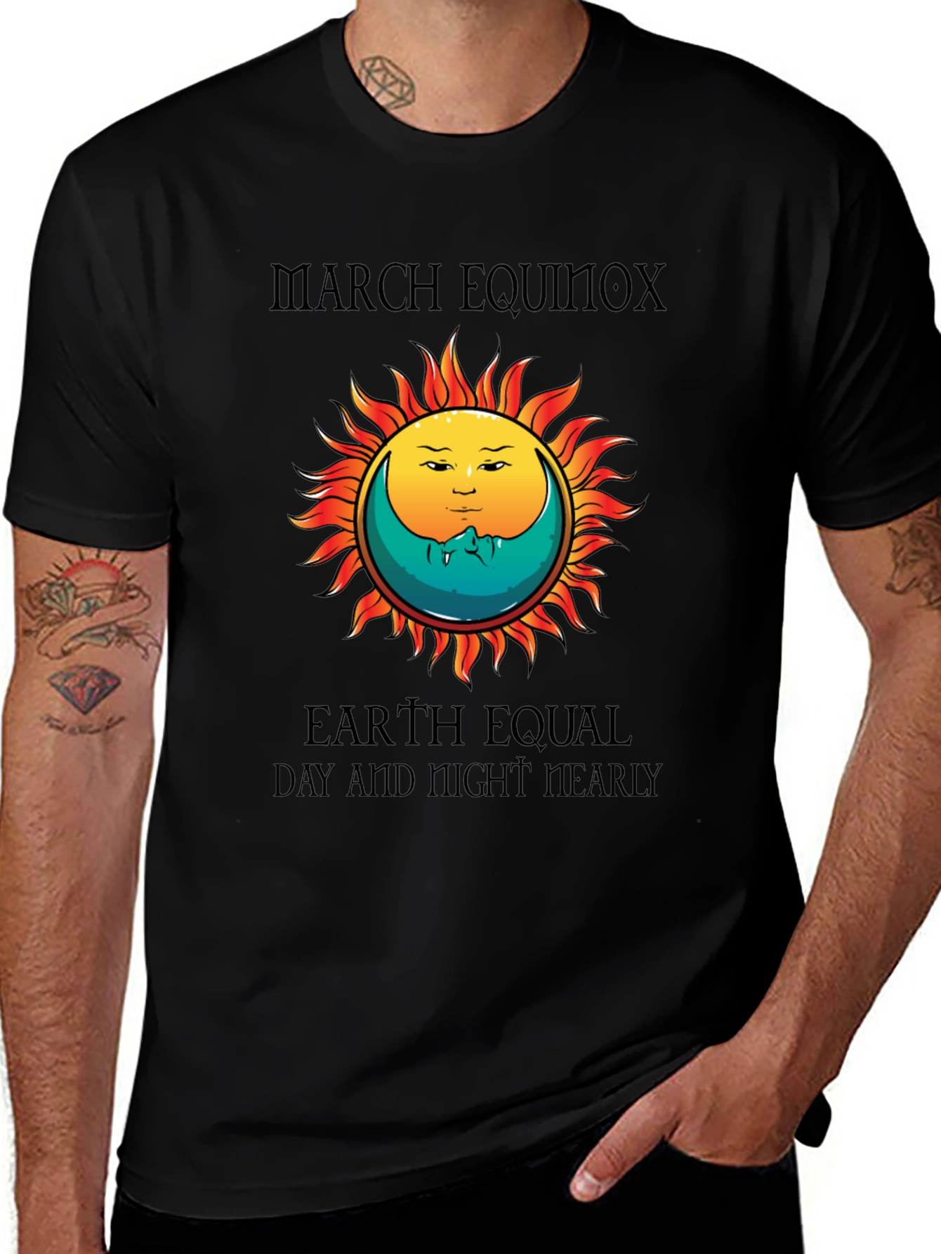 March Equinox Earth Equal T-Shirt