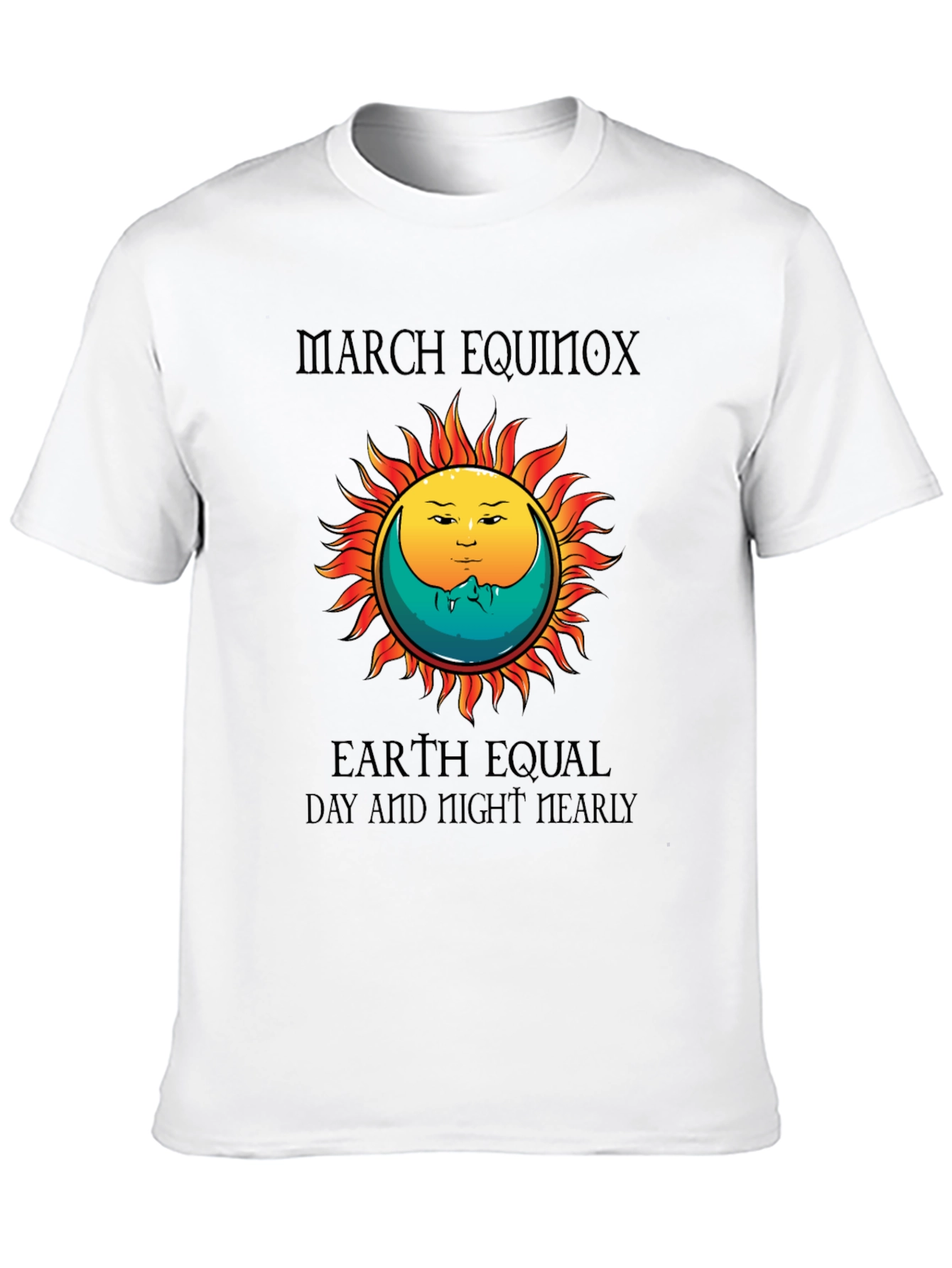 March Equinox Earth Equal T-Shirt