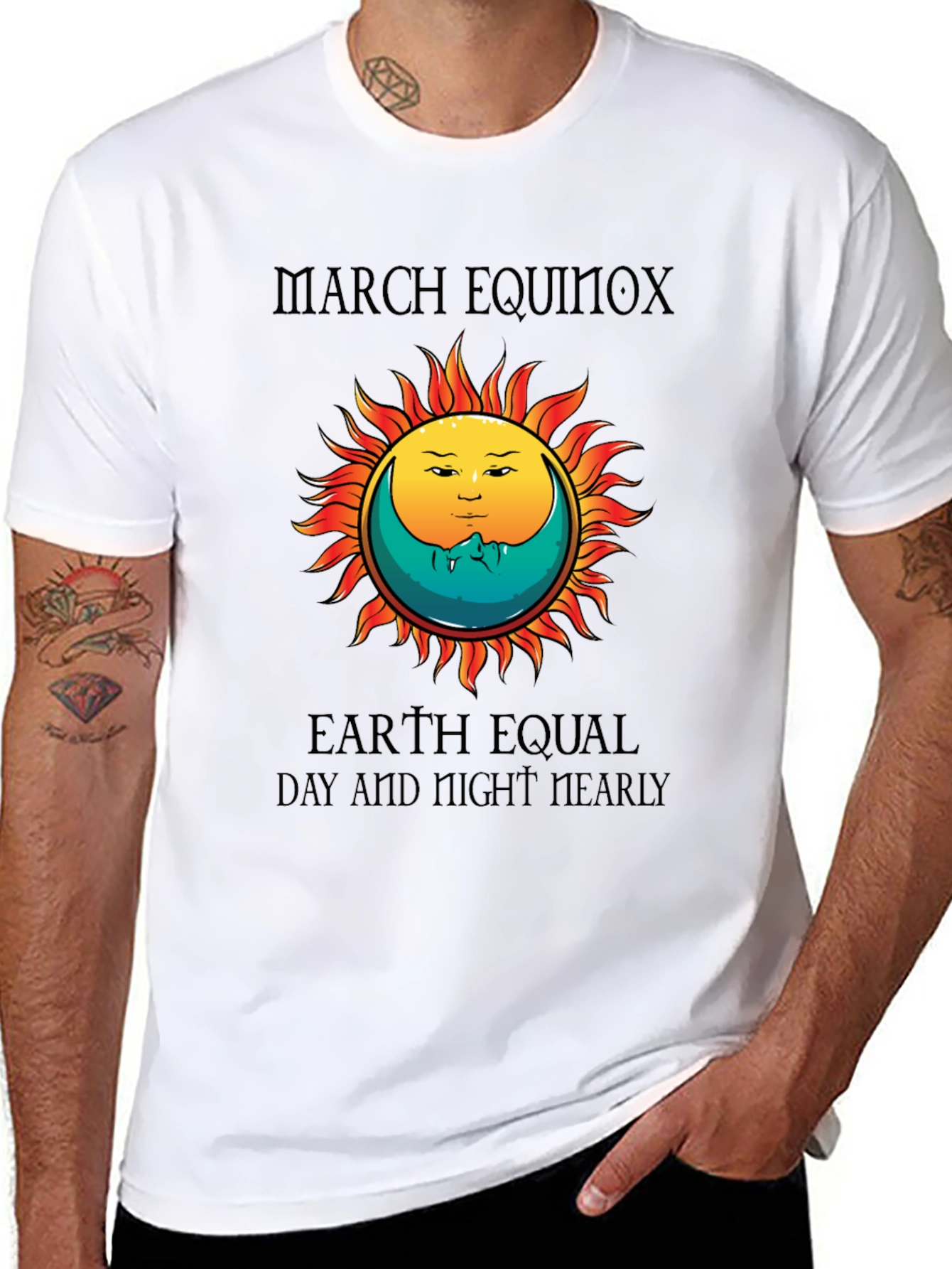 March Equinox Earth Equal T-Shirt