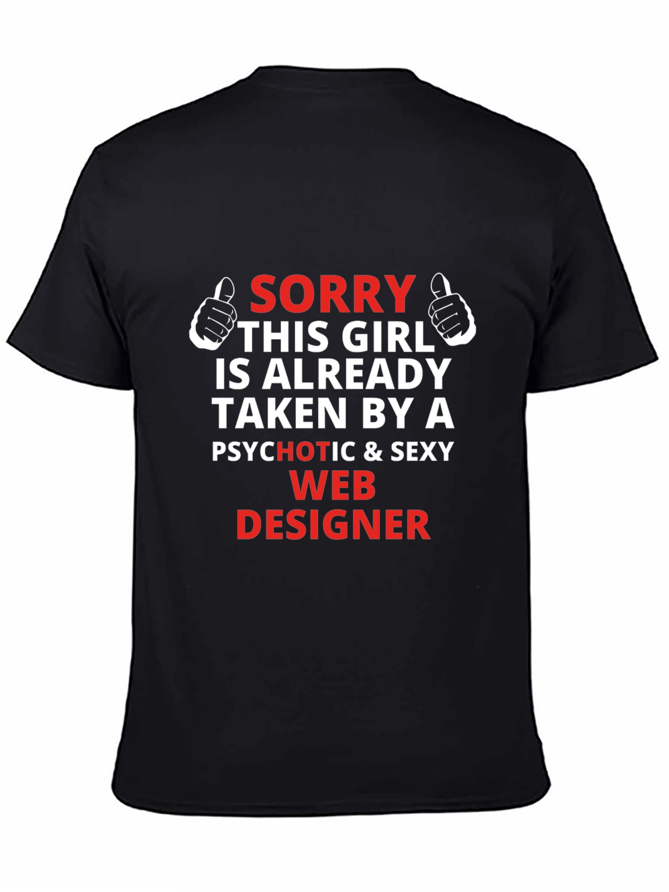 Humorous Web Designer T-Shirt