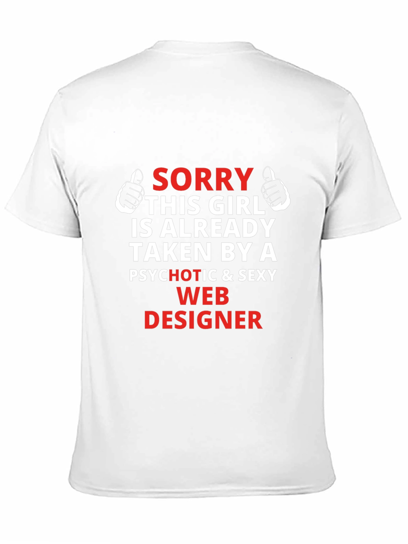 Humorous Web Designer T-Shirt