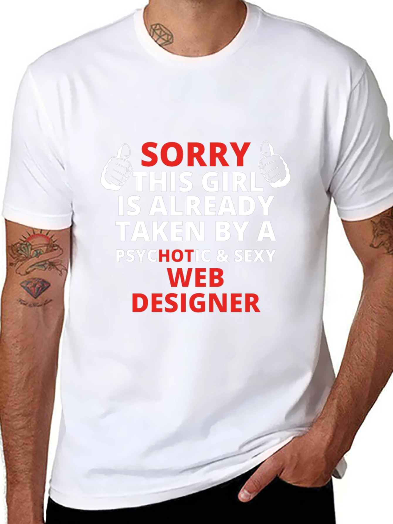 Humorous Web Designer T-Shirt