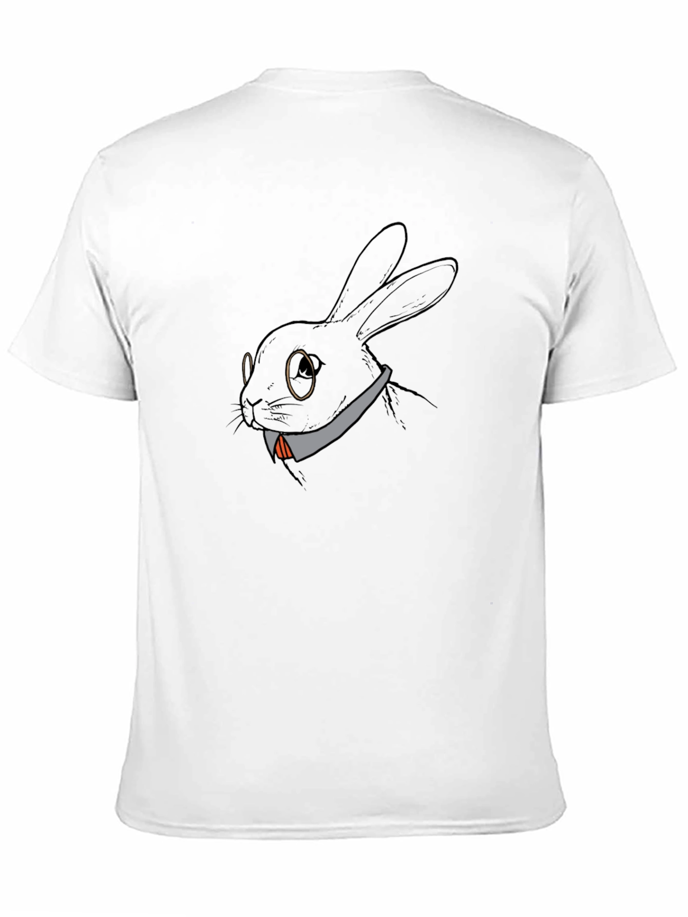 Black Rabbit with Glasses Tee