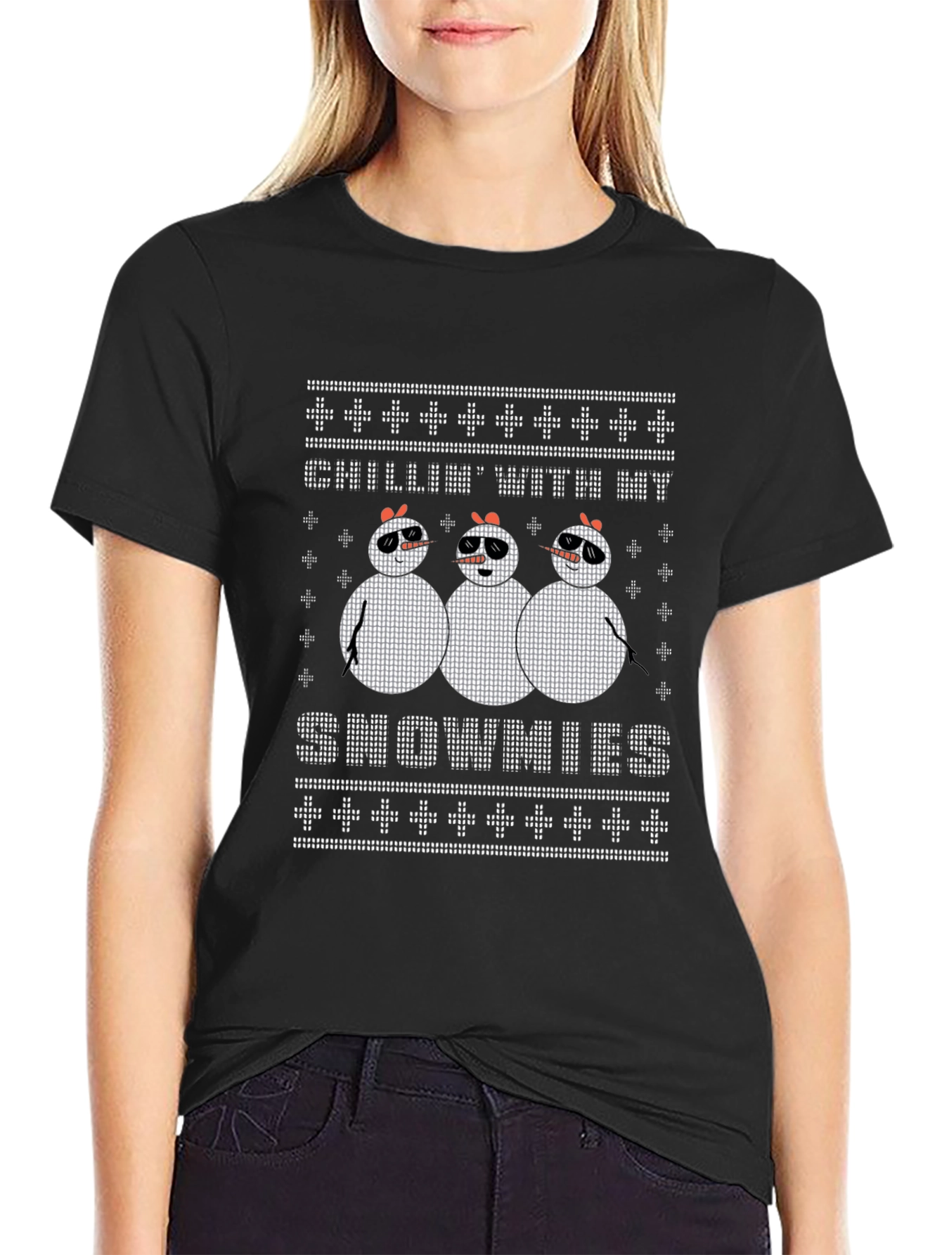 Chillin with My Snowmies Graphic Tee