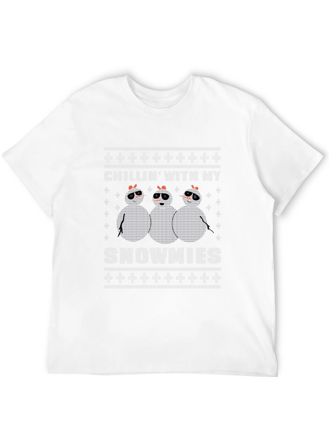 Chillin with My Snowmies Graphic Tee
