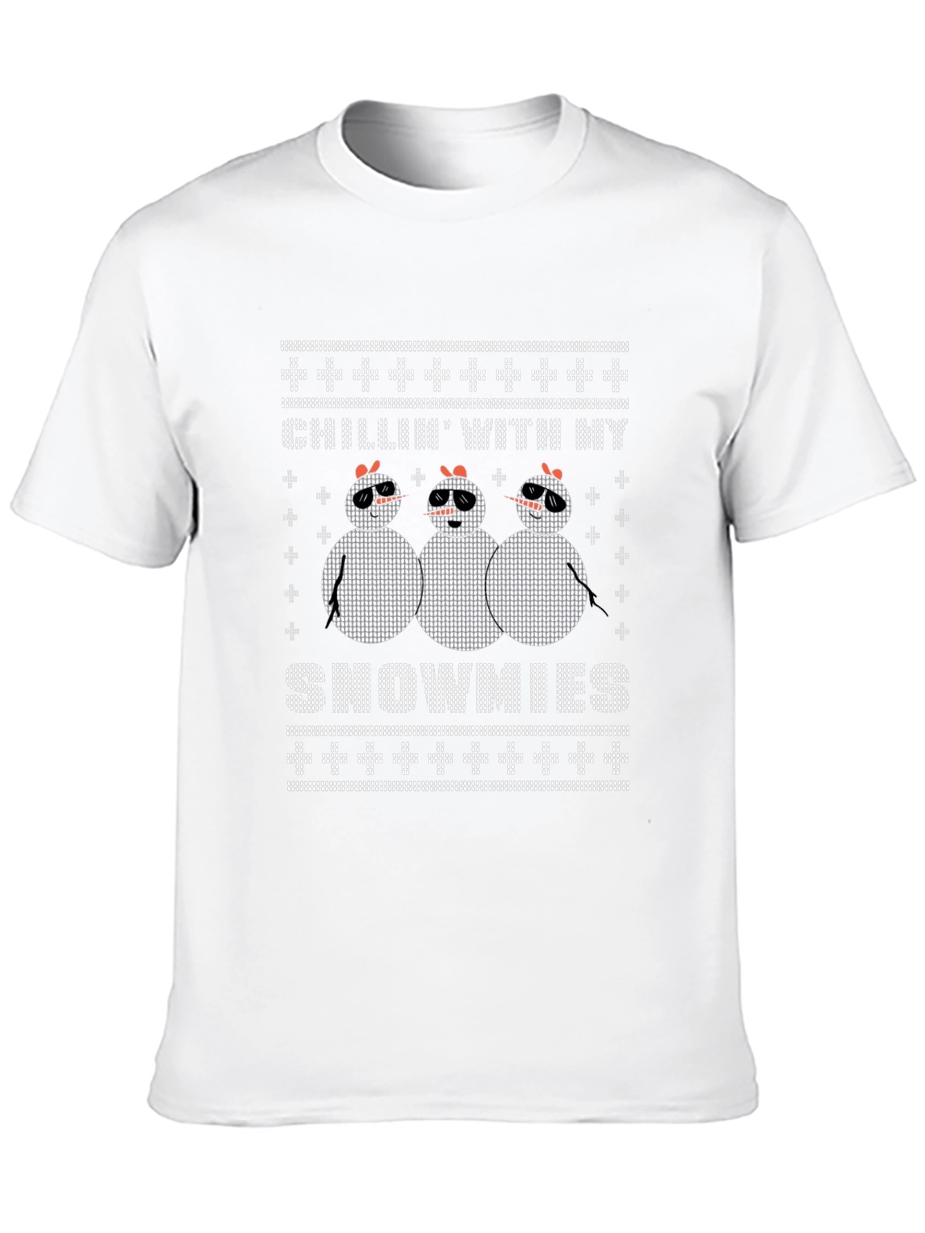 Chillin with My Snowmies Graphic Tee