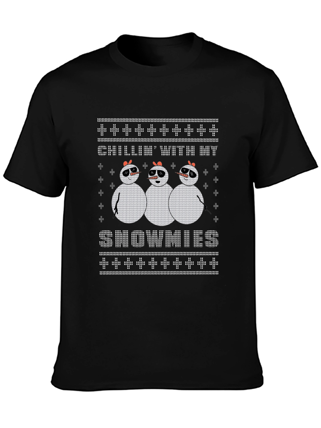 Chillin with My Snowmies Graphic Tee