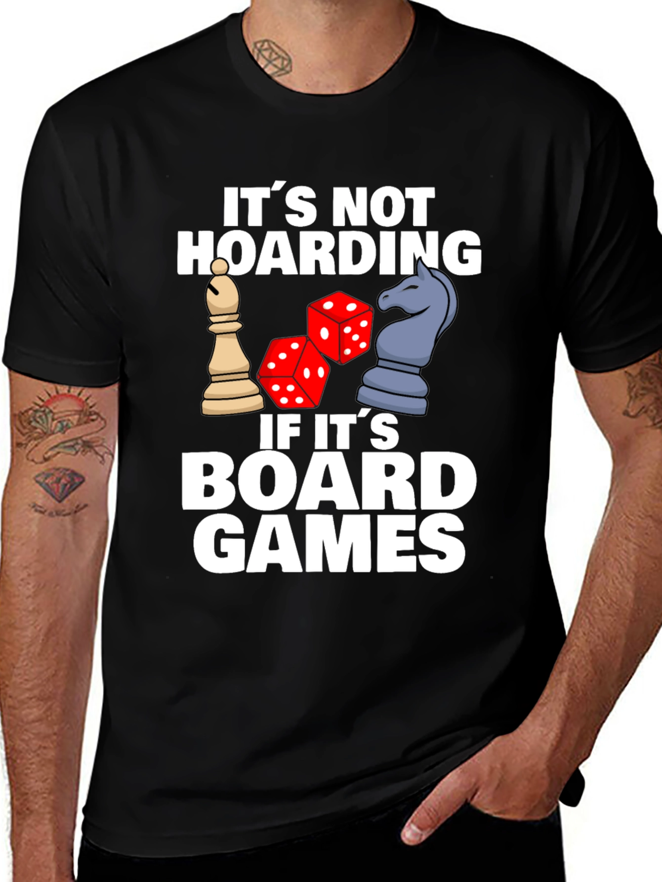 Board Games Hoarding Funny T-Shirt