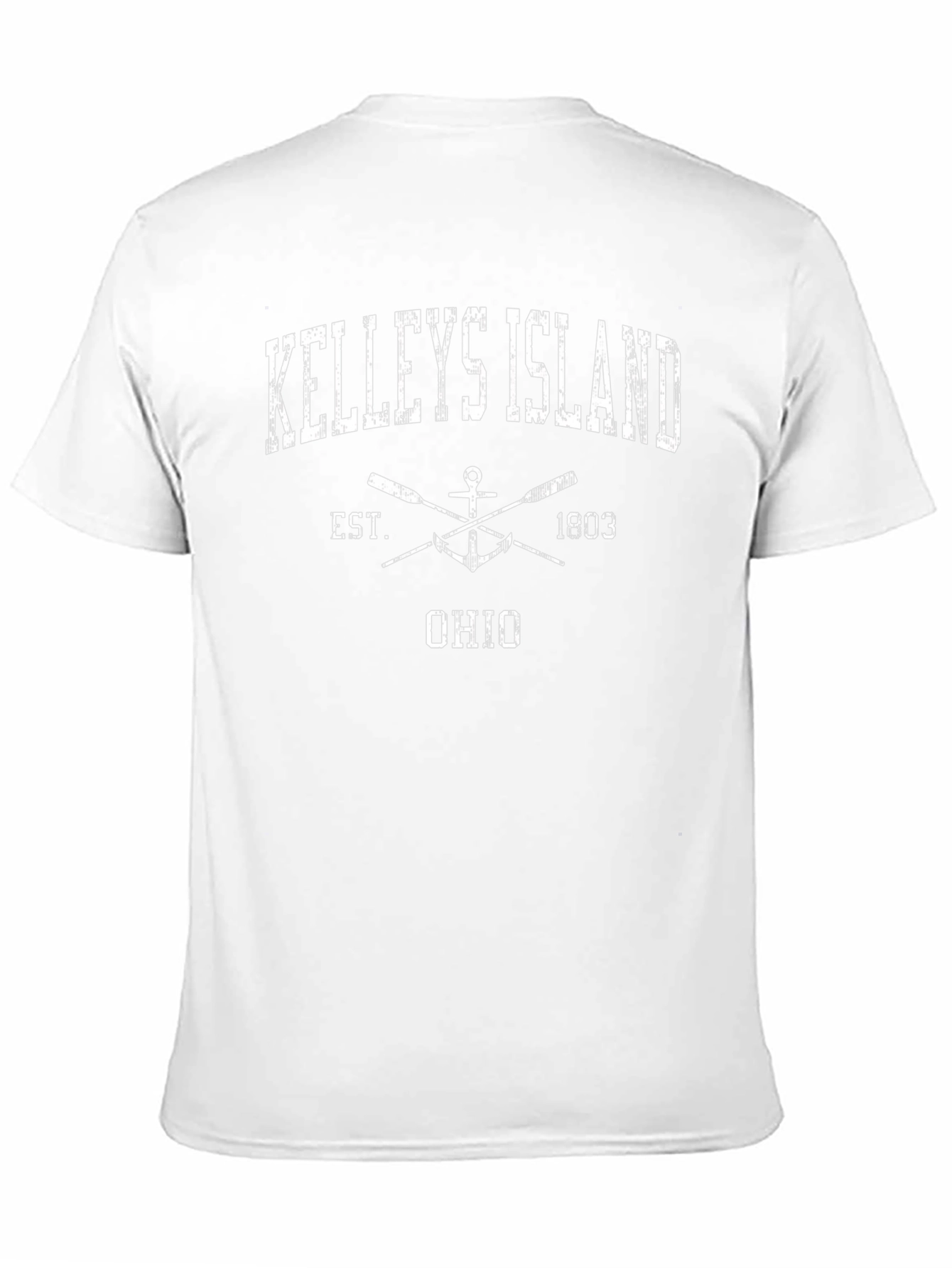 Kelleys Island Ohio Anchor Graphic Tee