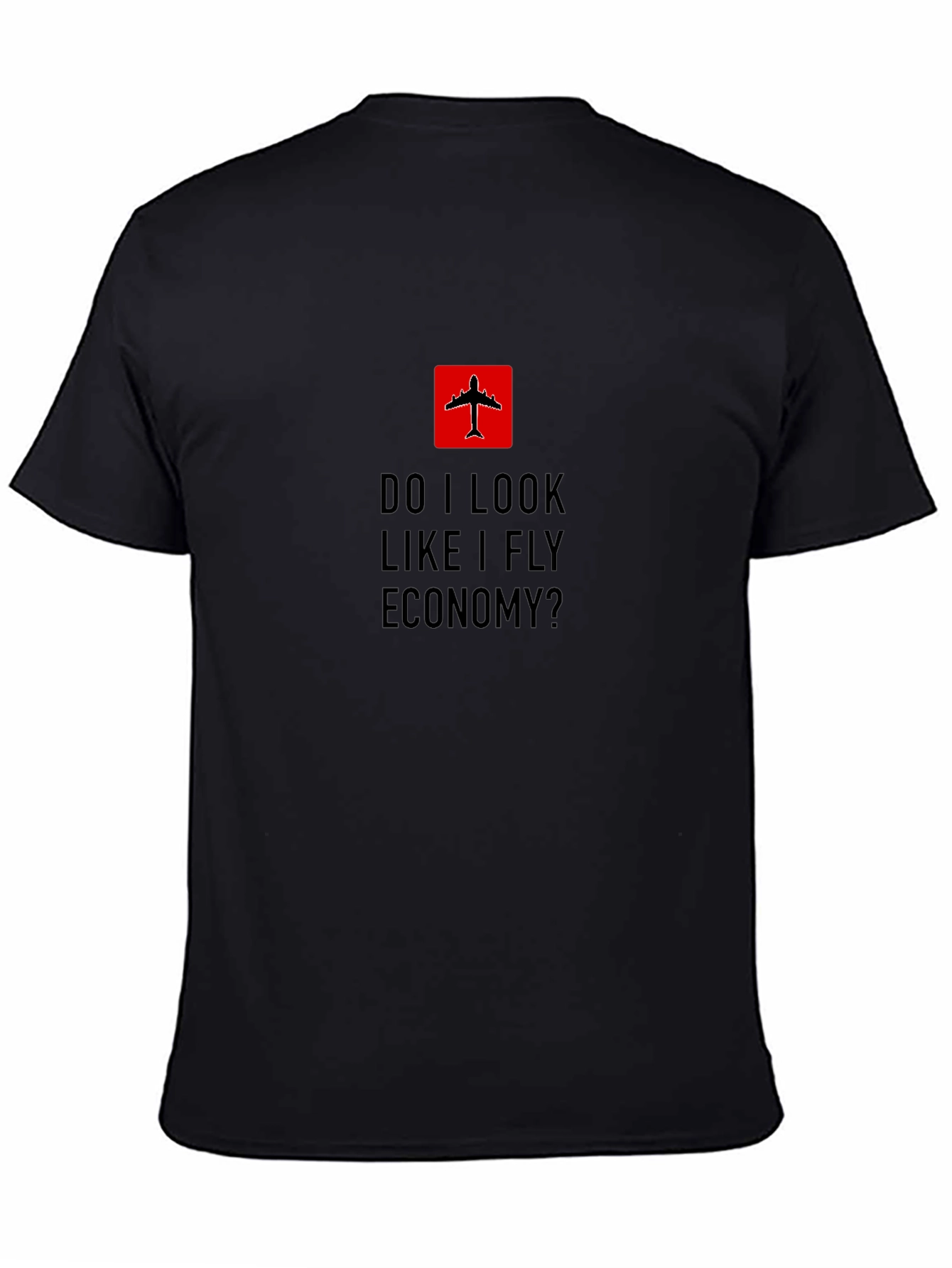 Funny First Class Airplane T-Shirt