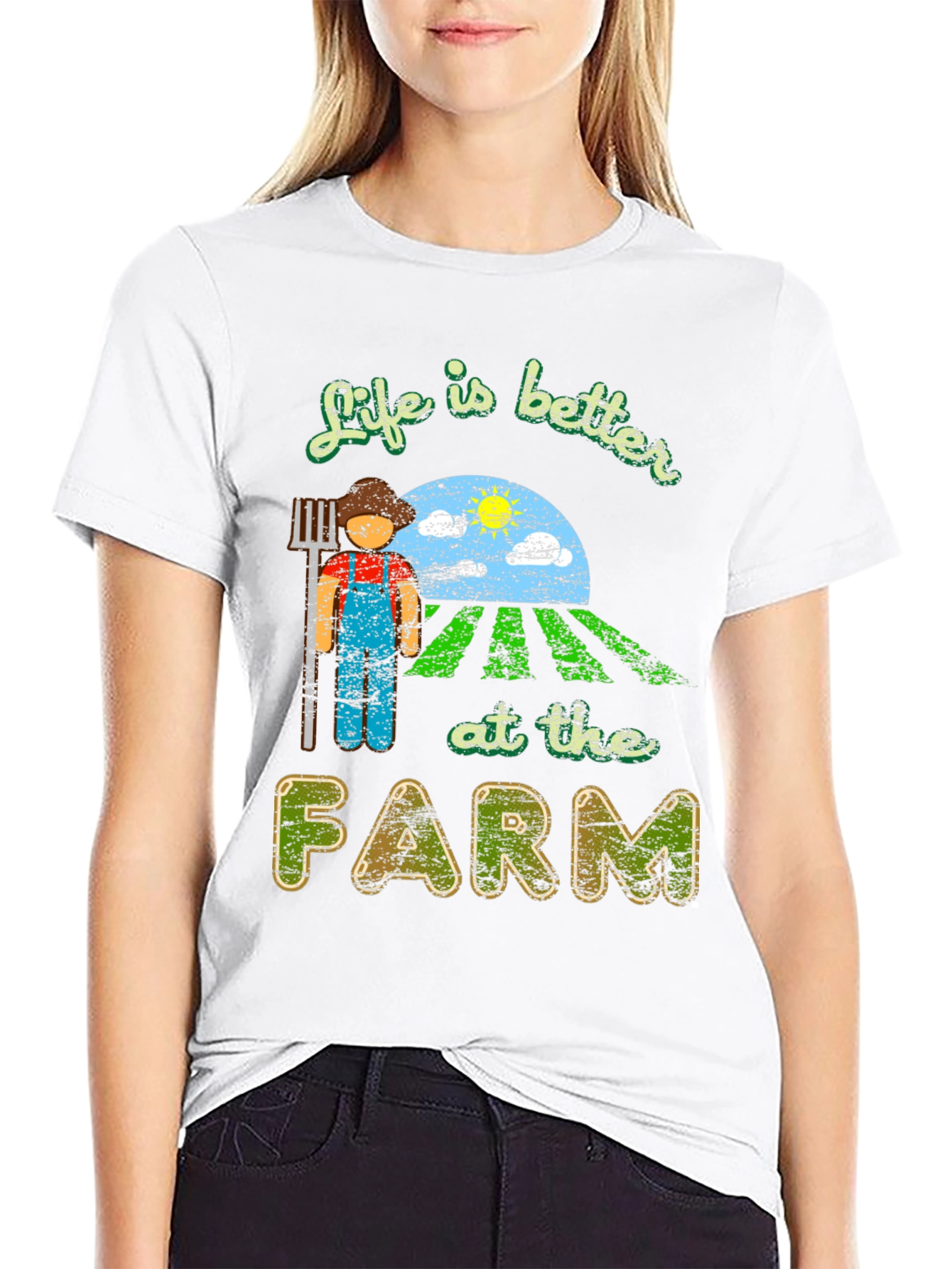 Life is Better at the Farm Graphic T-Shirt
