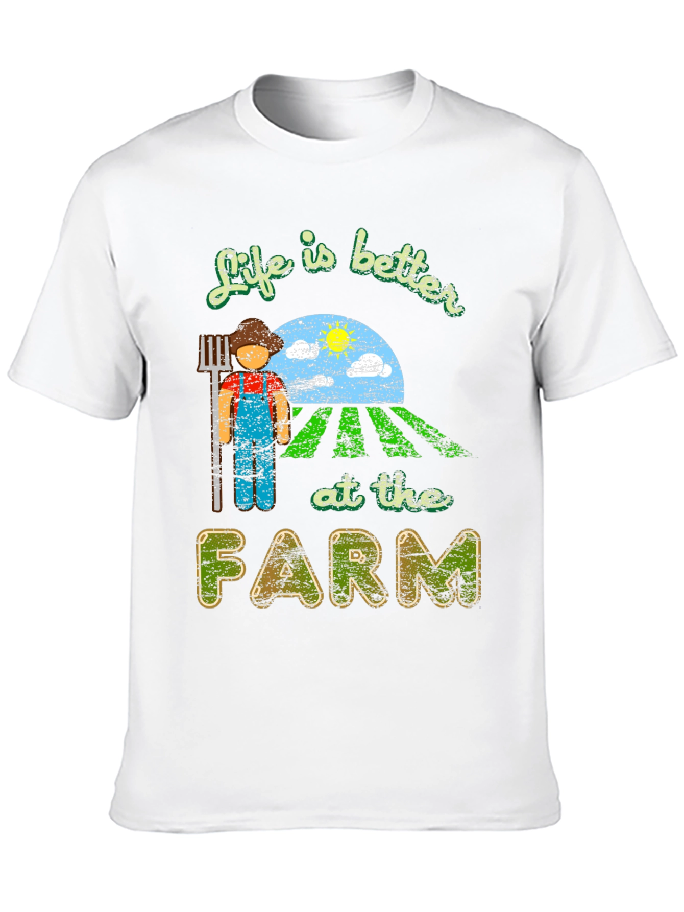 Life is Better at the Farm Graphic T-Shirt