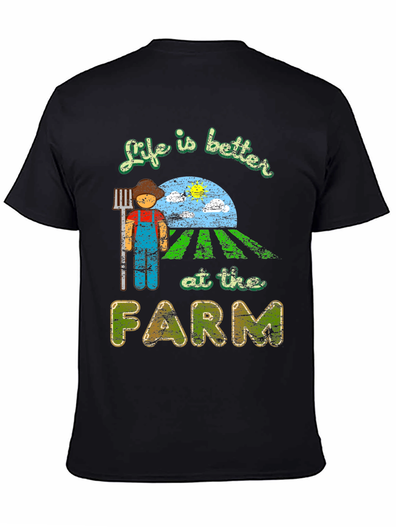 Life is Better at the Farm Graphic T-Shirt